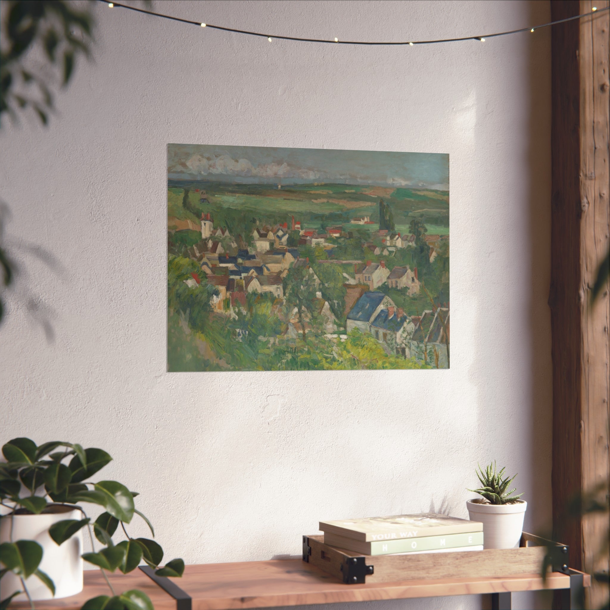 Paul Cezanne - Auvers, Panoramic View | Fine Art Poster