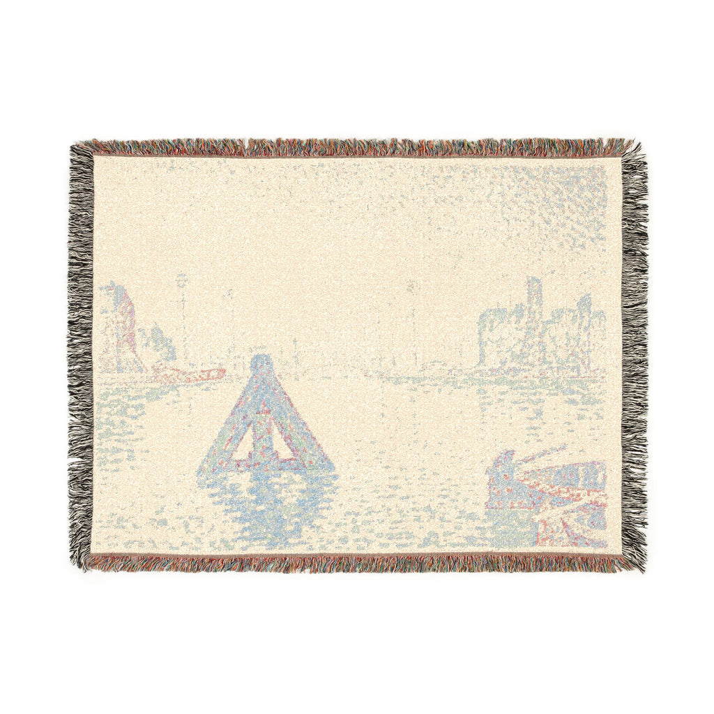 Paul Signac - In Holland—The Buoy | Woven Tapestry Blanket