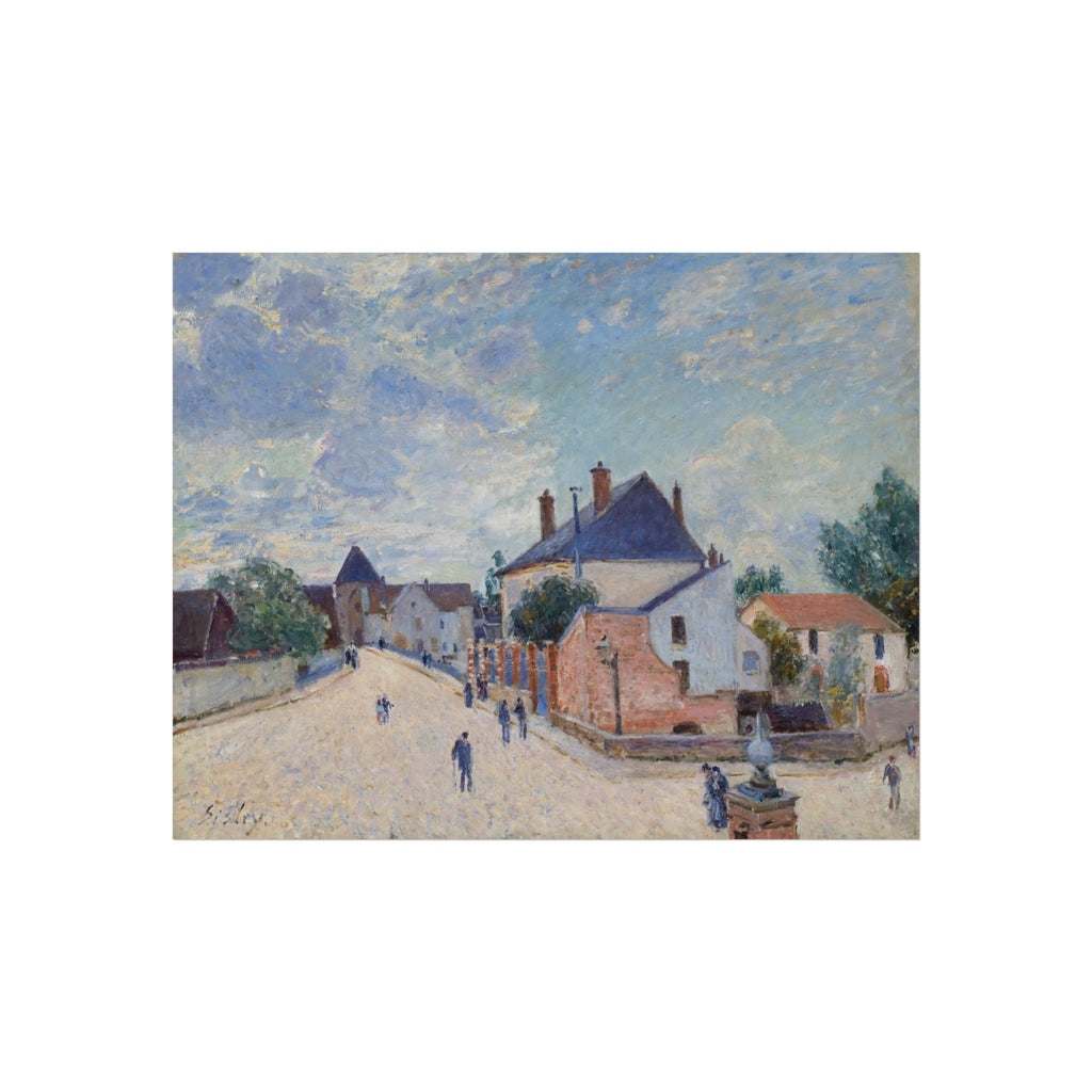 Alfred Sisley - Street in Moret | Fine Art Poster