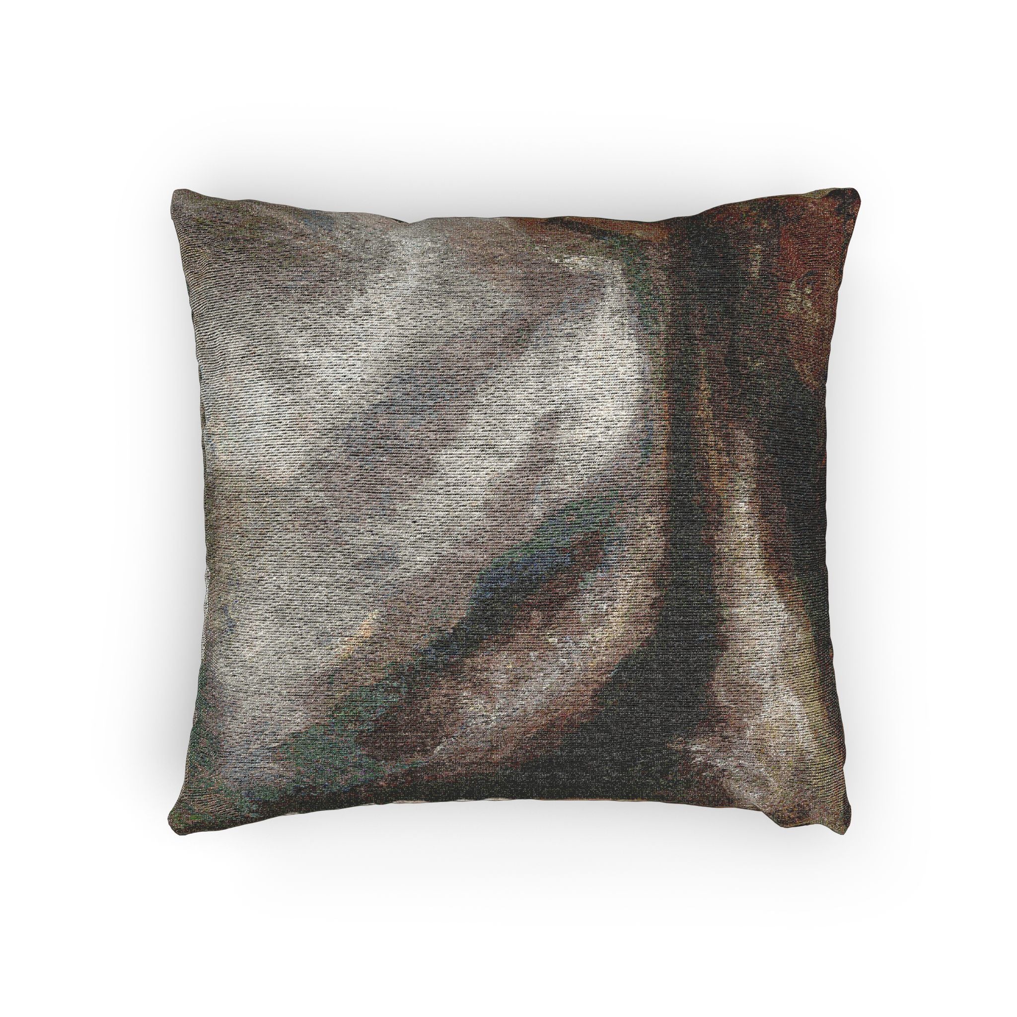 Joseph Mallord William Turner - Valley of Aosta Snowstorm, Avalanche, and Thunderstorm | Woven Pillow