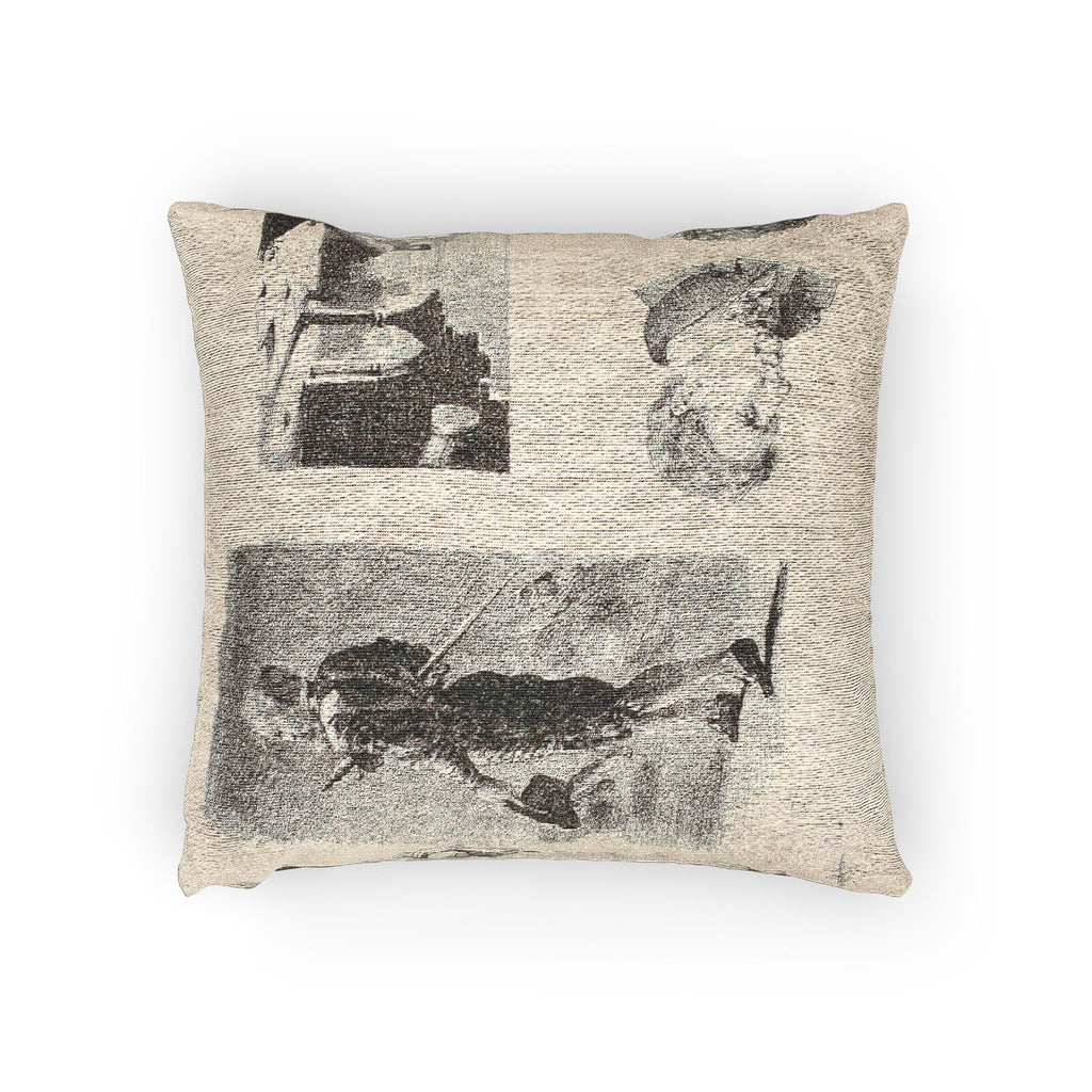 Eugène Delacroix - Sheet of Sketches | Woven Pillow