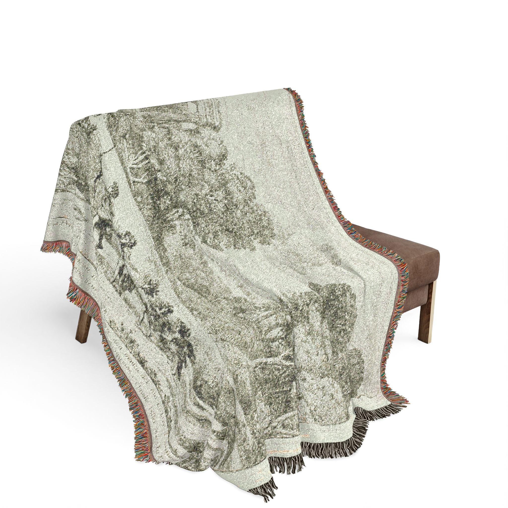 Claude Lorrain - Time, Apollo and the Seasons | Woven Tapestry Blanket