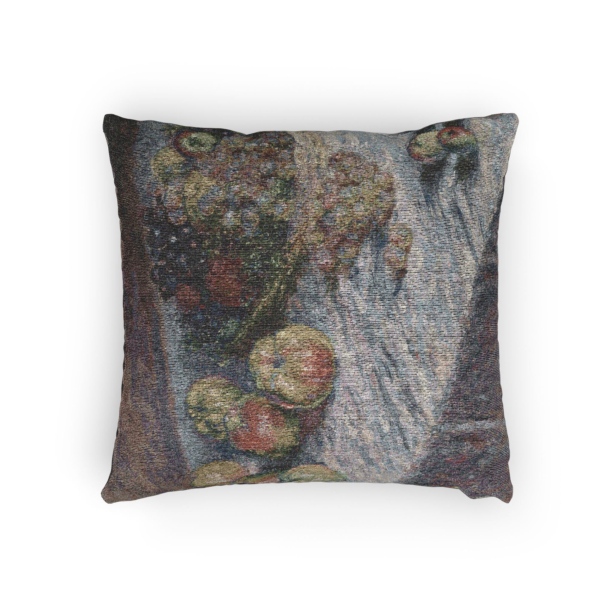 Claude Monet - Apples and Grapes | Woven Pillow