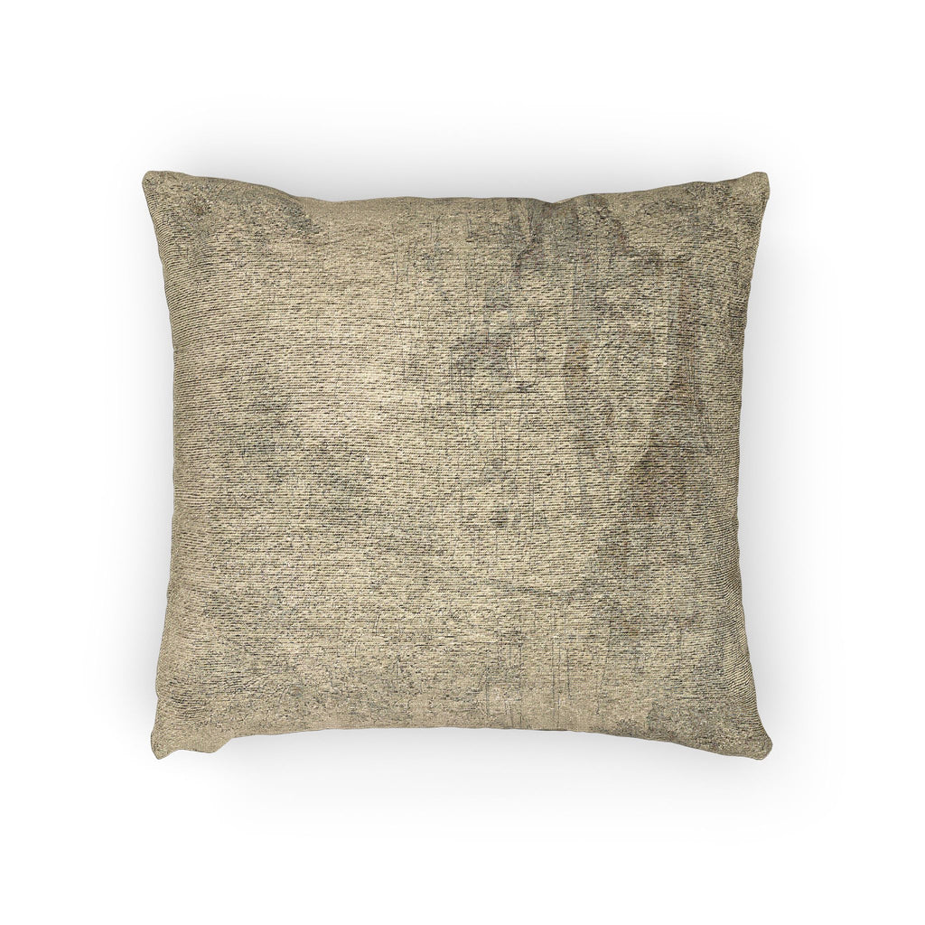 Follower of Nicolas Poussin - Italianate Landscape with Buildings | Woven Pillow