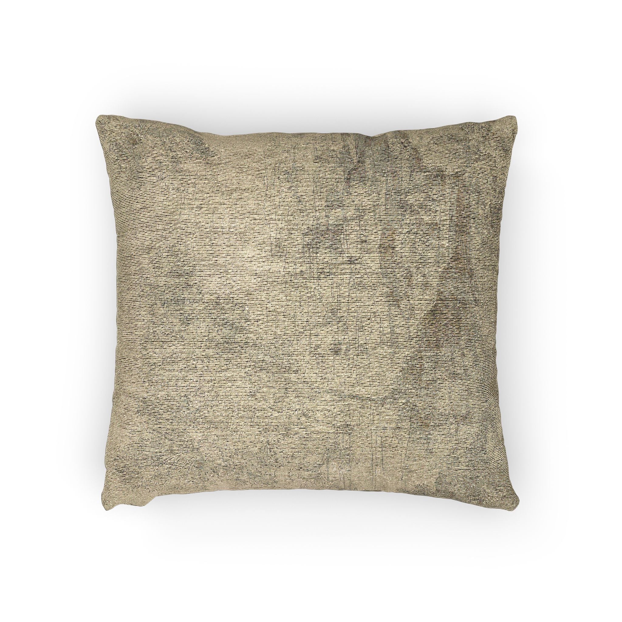 Follower of Nicolas Poussin - Italianate Landscape with Buildings | Woven Pillow