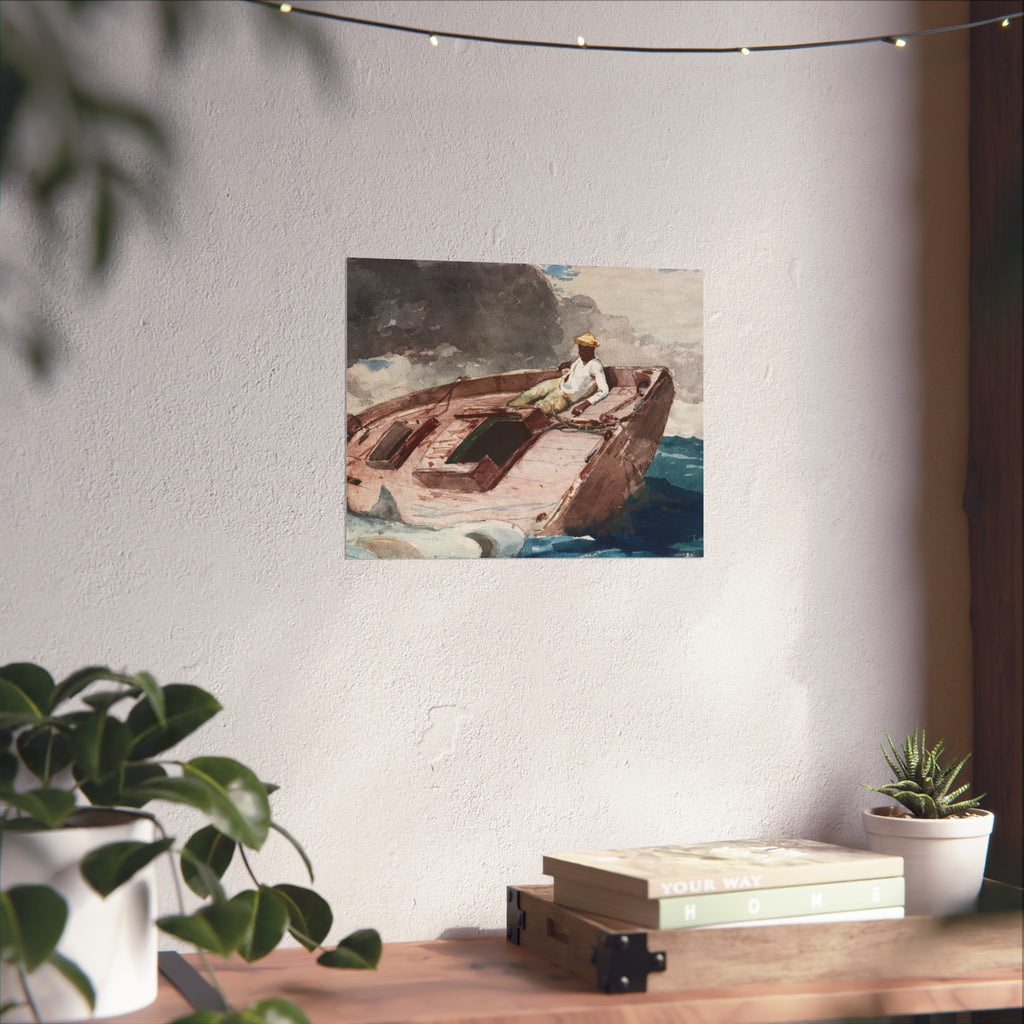 Winslow Homer - The Gulf Stream | Fine Art Poster