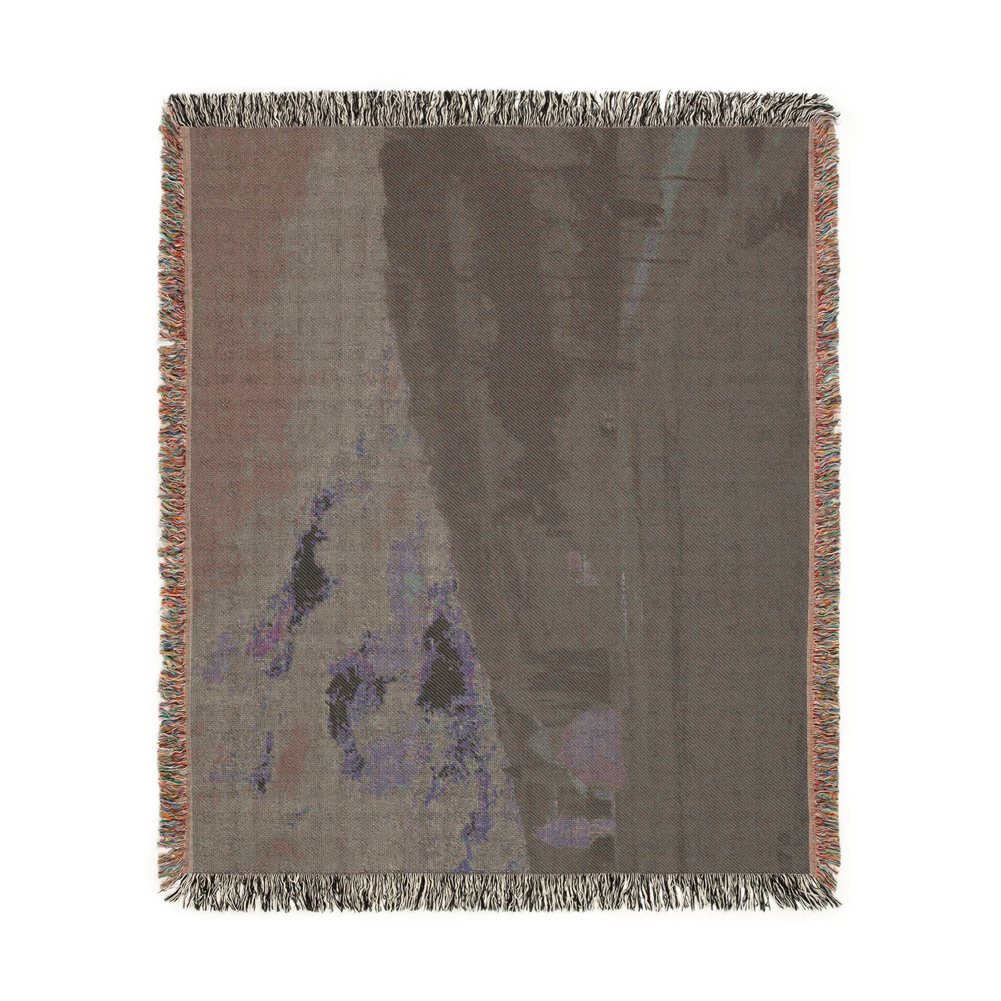 Camille Pissarro - The Banks of the Marne in Winter | Woven Tapestry Blanket