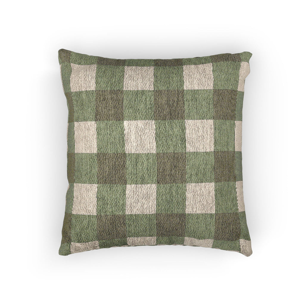 Grove Tonal Buffalo Check Woven Pillow