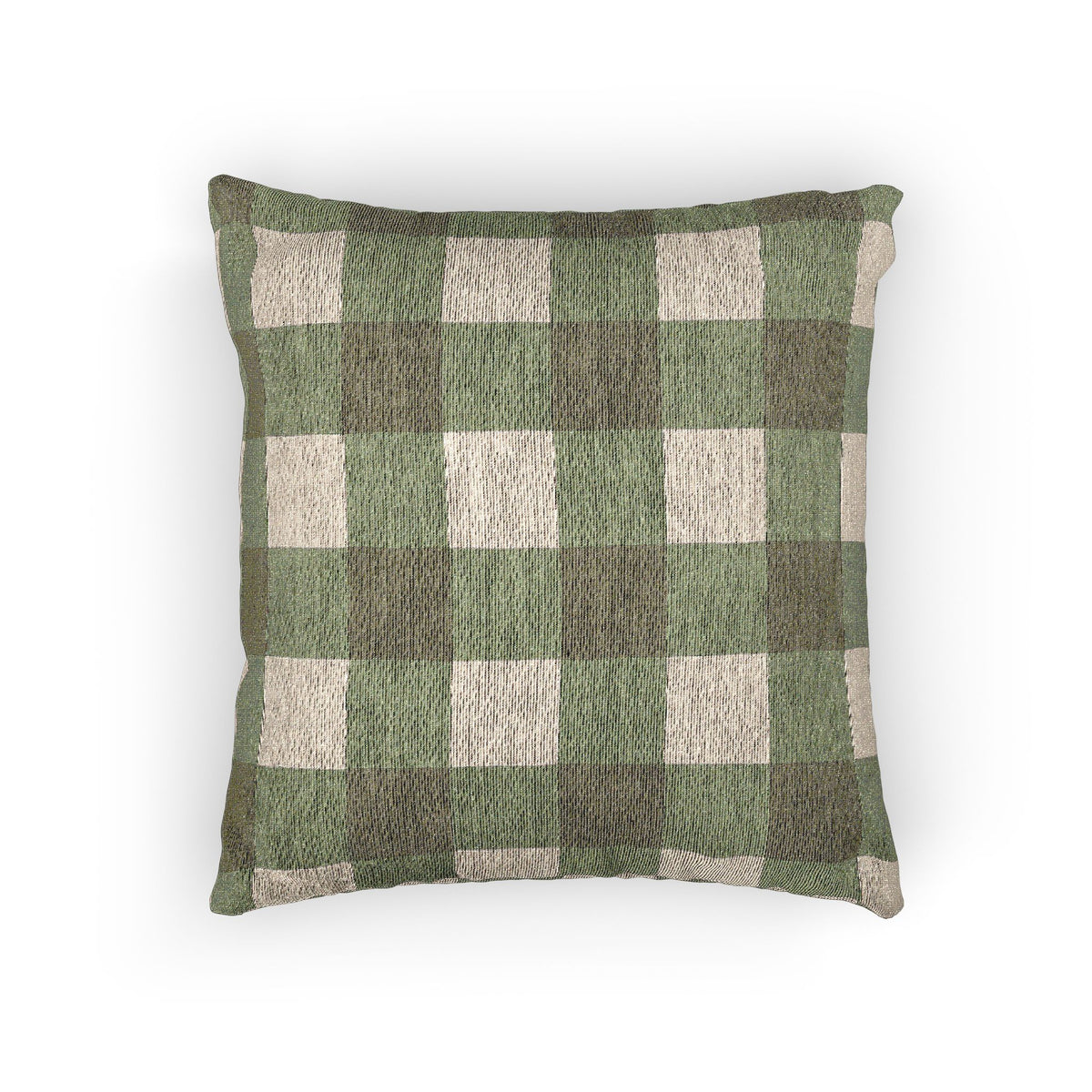 Grove Tonal Buffalo Check Woven Pillow
