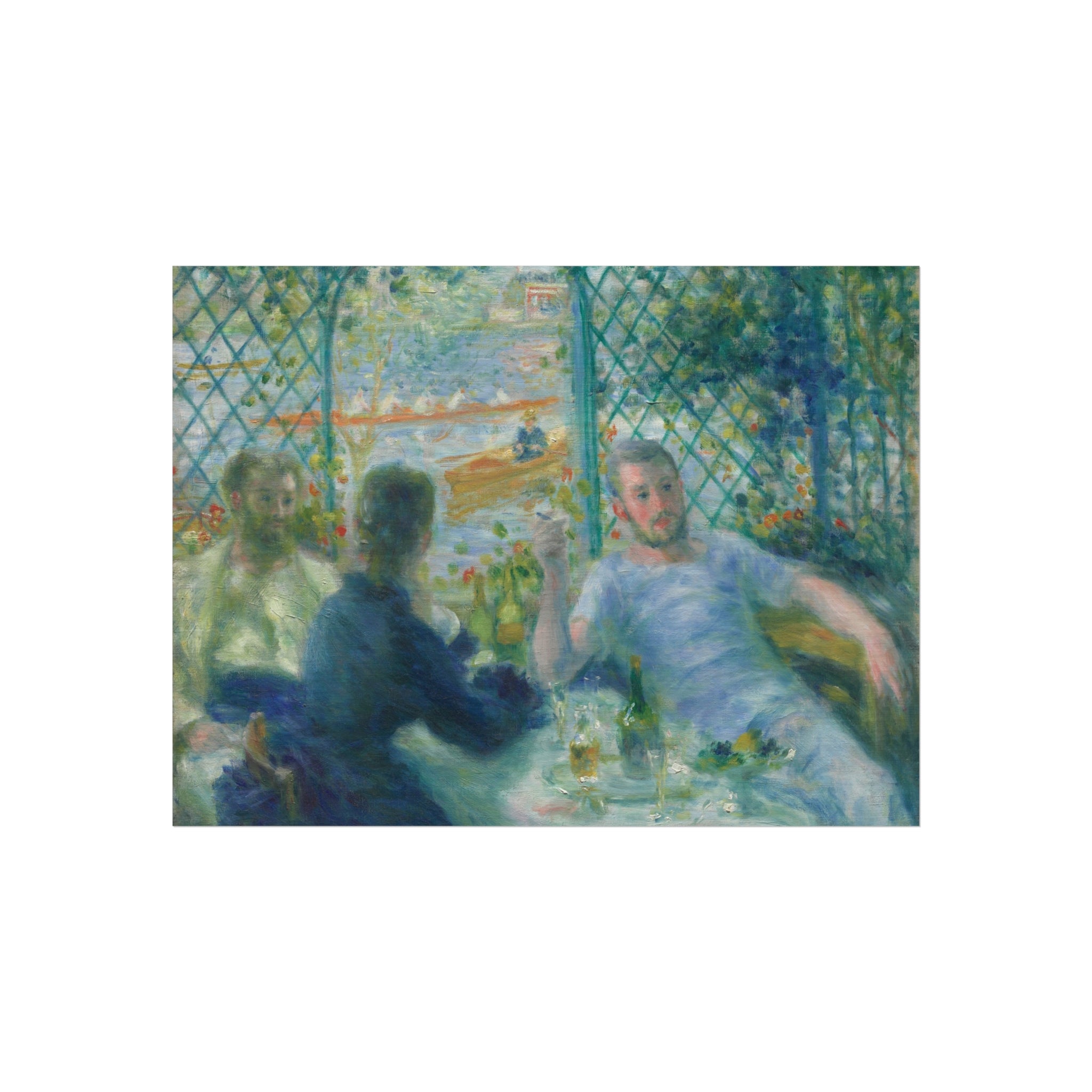 Pierre-Auguste Renoir - Lunch at the Restaurant Fournaise | Fine Art Poster