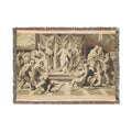 John Constable - Death of Ananias | Woven Tapestry Blanket