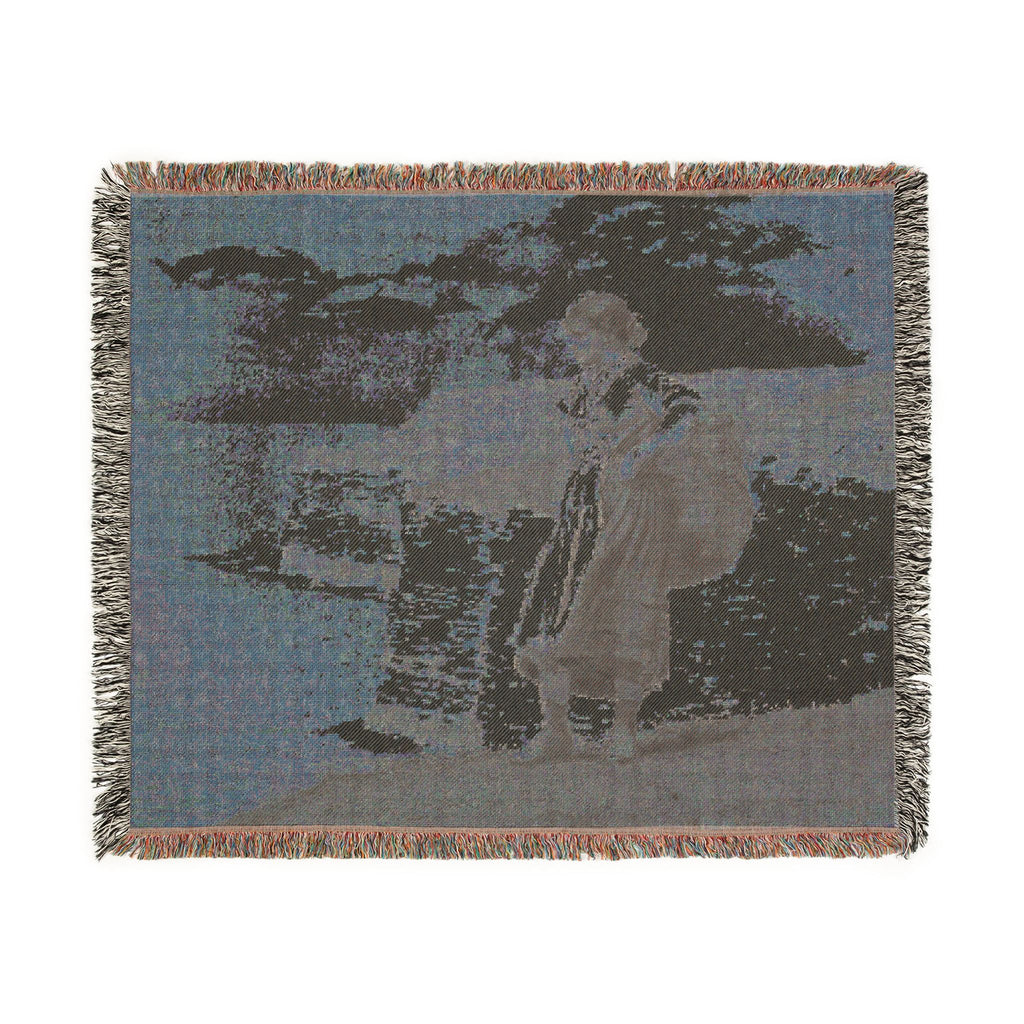 Winslow Homer - Flamborough Head, England | Woven Tapestry Blanket