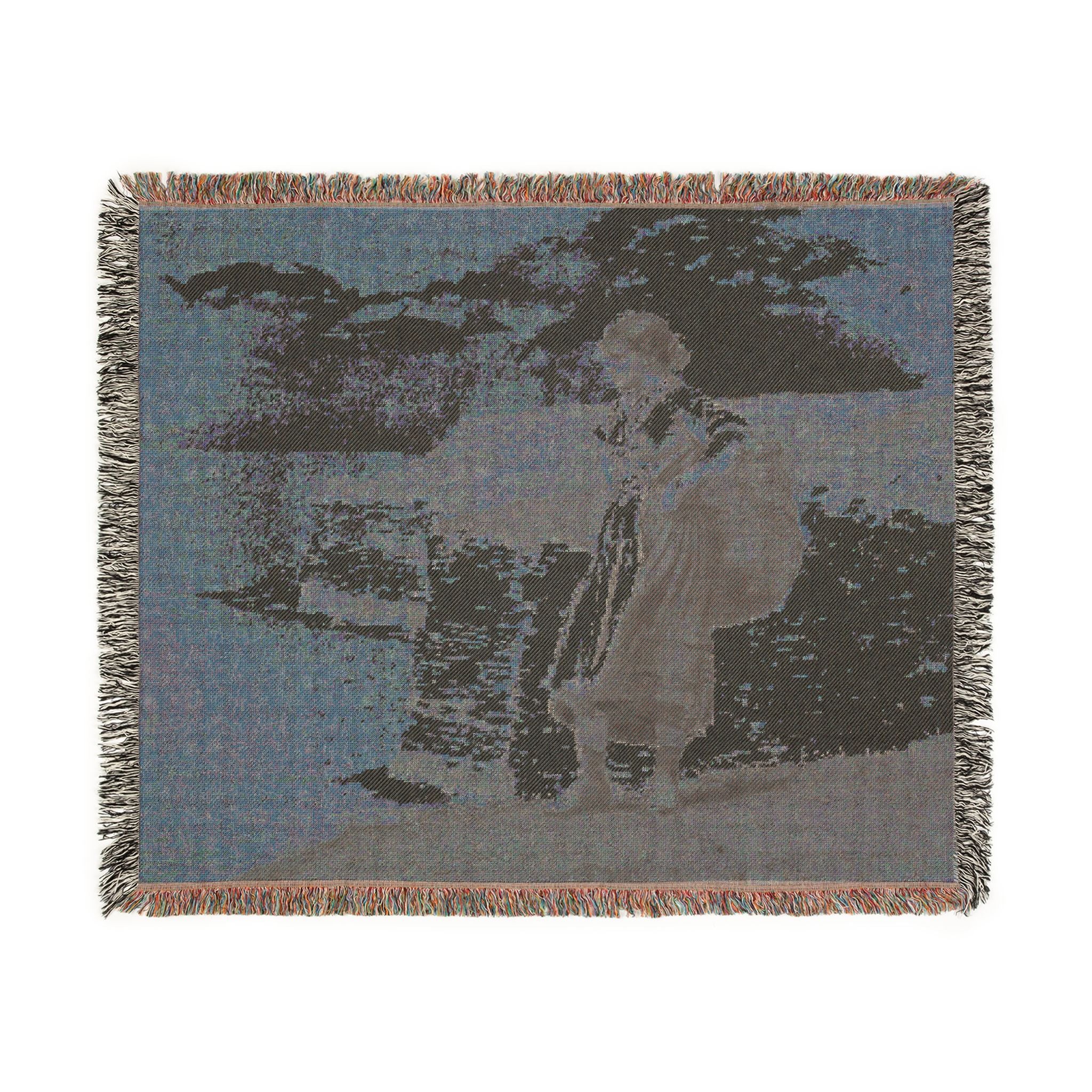 Winslow Homer - Flamborough Head, England | Woven Tapestry Blanket