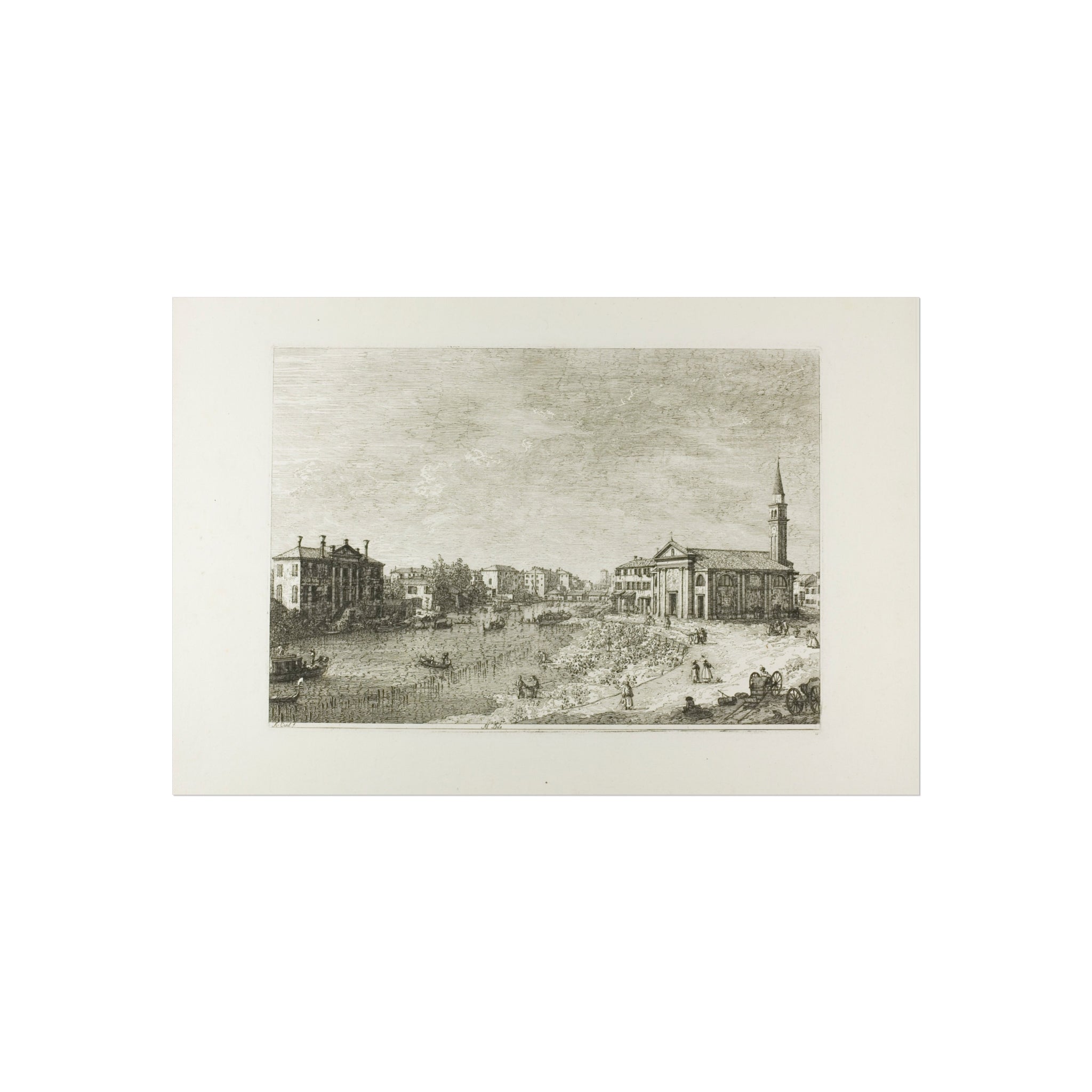 Canaletto - Al Dolo, from Vedute | Fine Art Poster