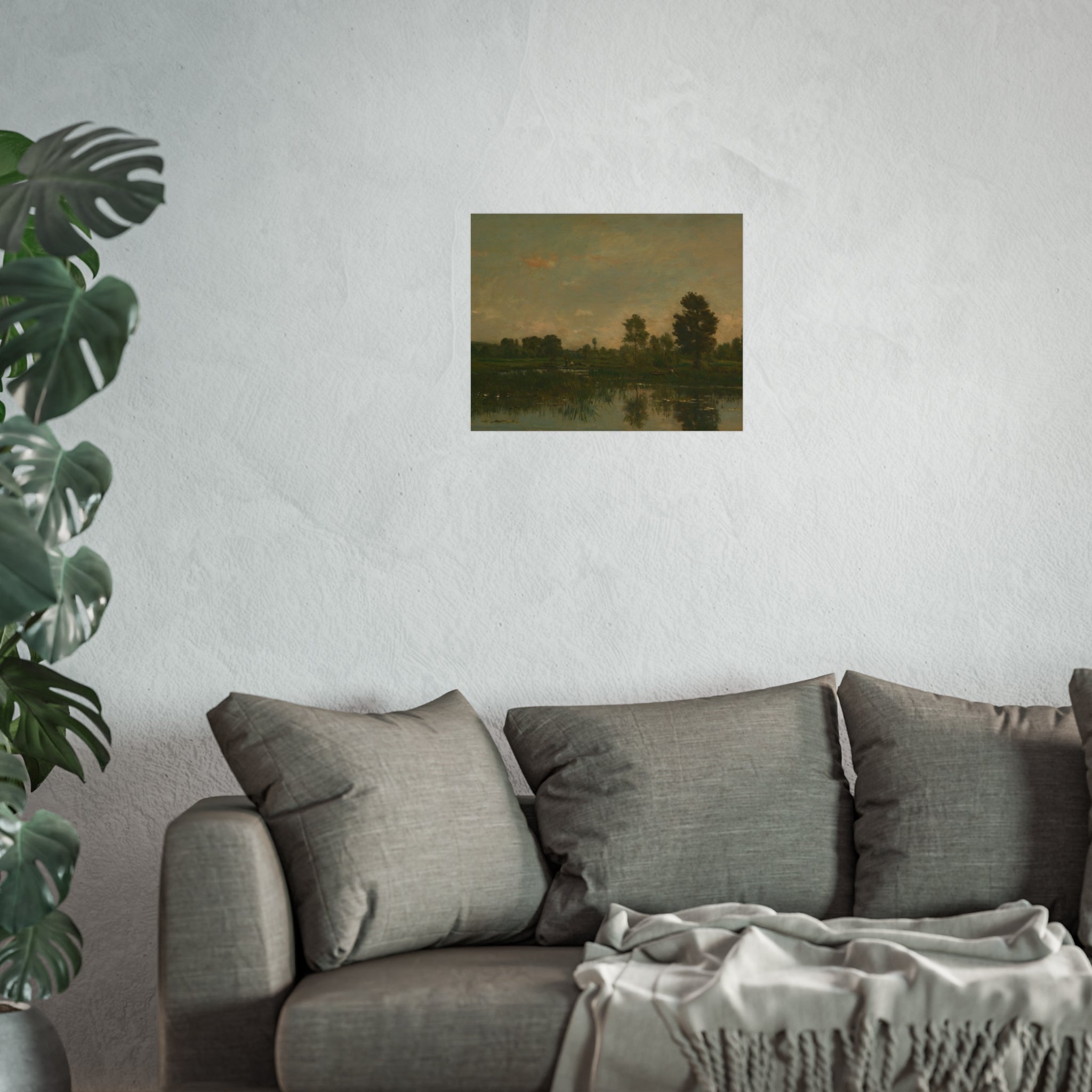 Charles François Daubigny - The Marsh | Fine Art Poster