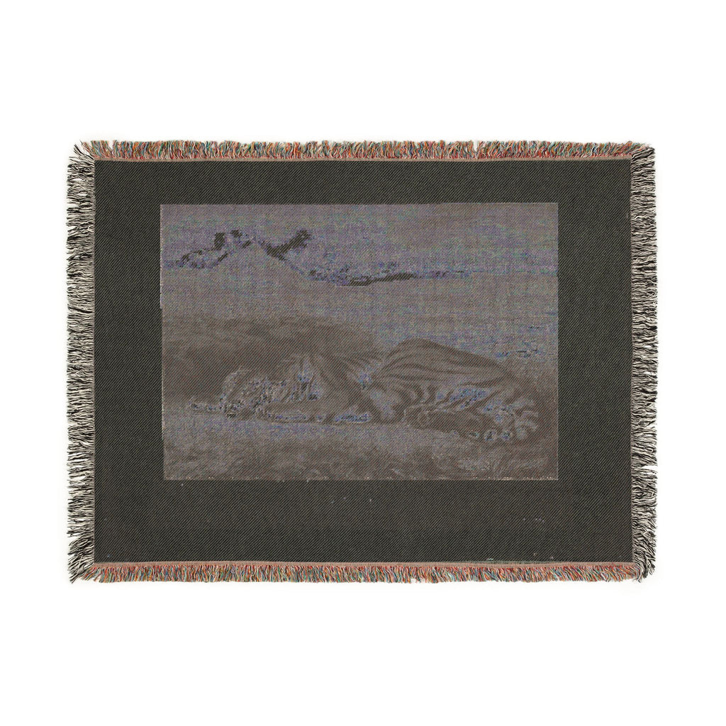 Eugène Delacroix - Bengal Tiger | Woven Tapestry Blanket