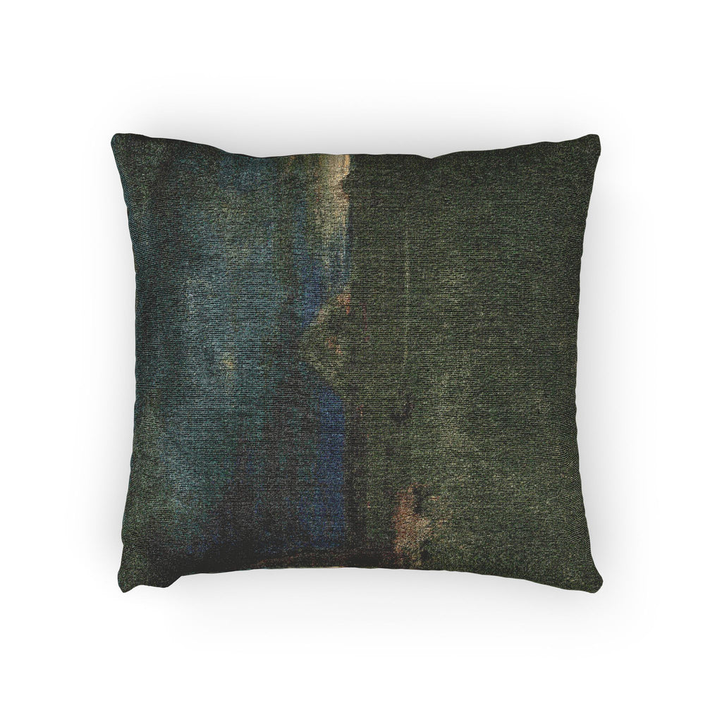 George Inness - The Lonely Farm, Nantucket | Woven Pillow