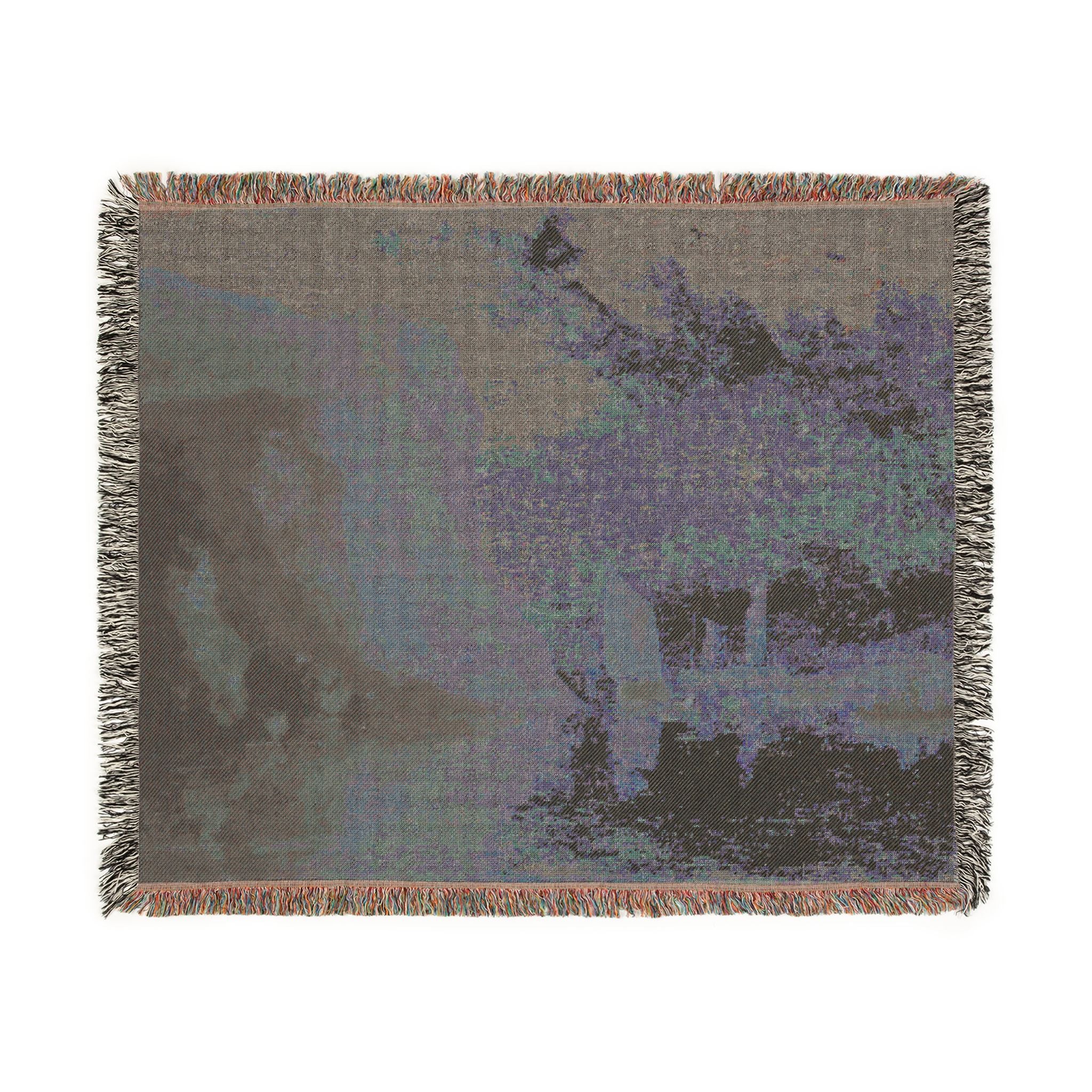 Aelbert Cuyp - View on the Rhine 61 cuyp 6608 | Woven Tapestry Blanket