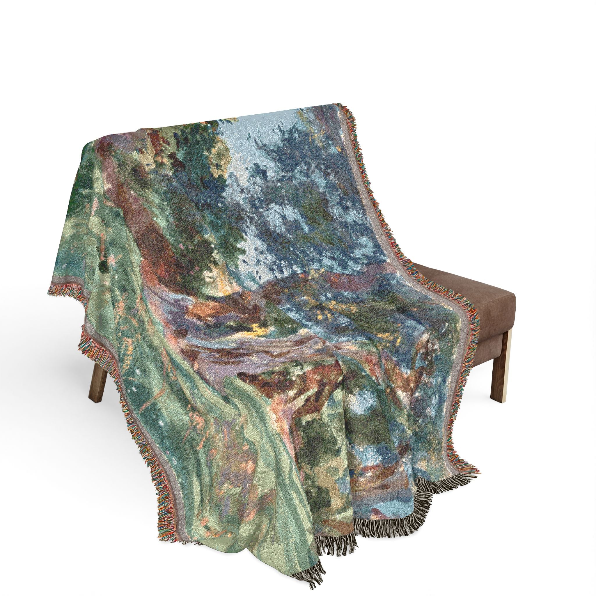 Olive Trees, Corfu John Singer Sargent Tapestry Blanket