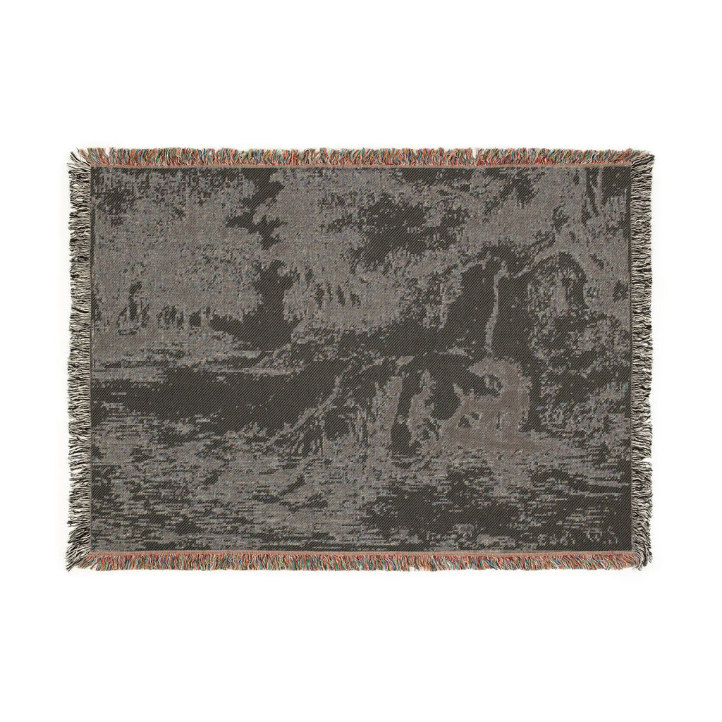 Eugène Delacroix - Ophelia's Death | Woven Tapestry Blanket
