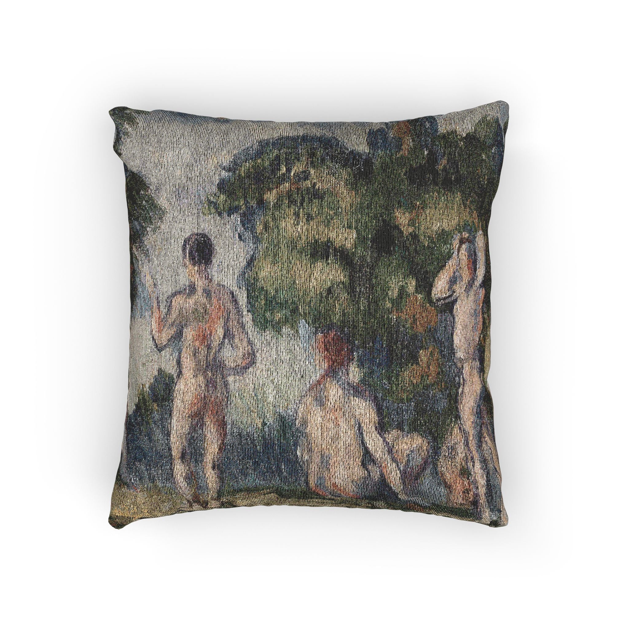 Paul Cezanne - Bathers | Woven Pillow