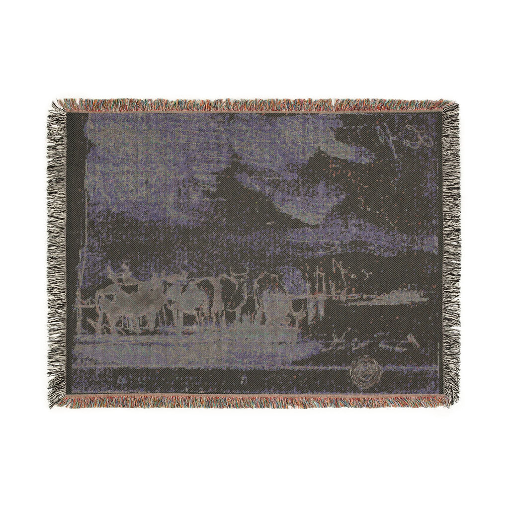 Aelbert Cuyp - Cattle in Water | Woven Tapestry Blanket