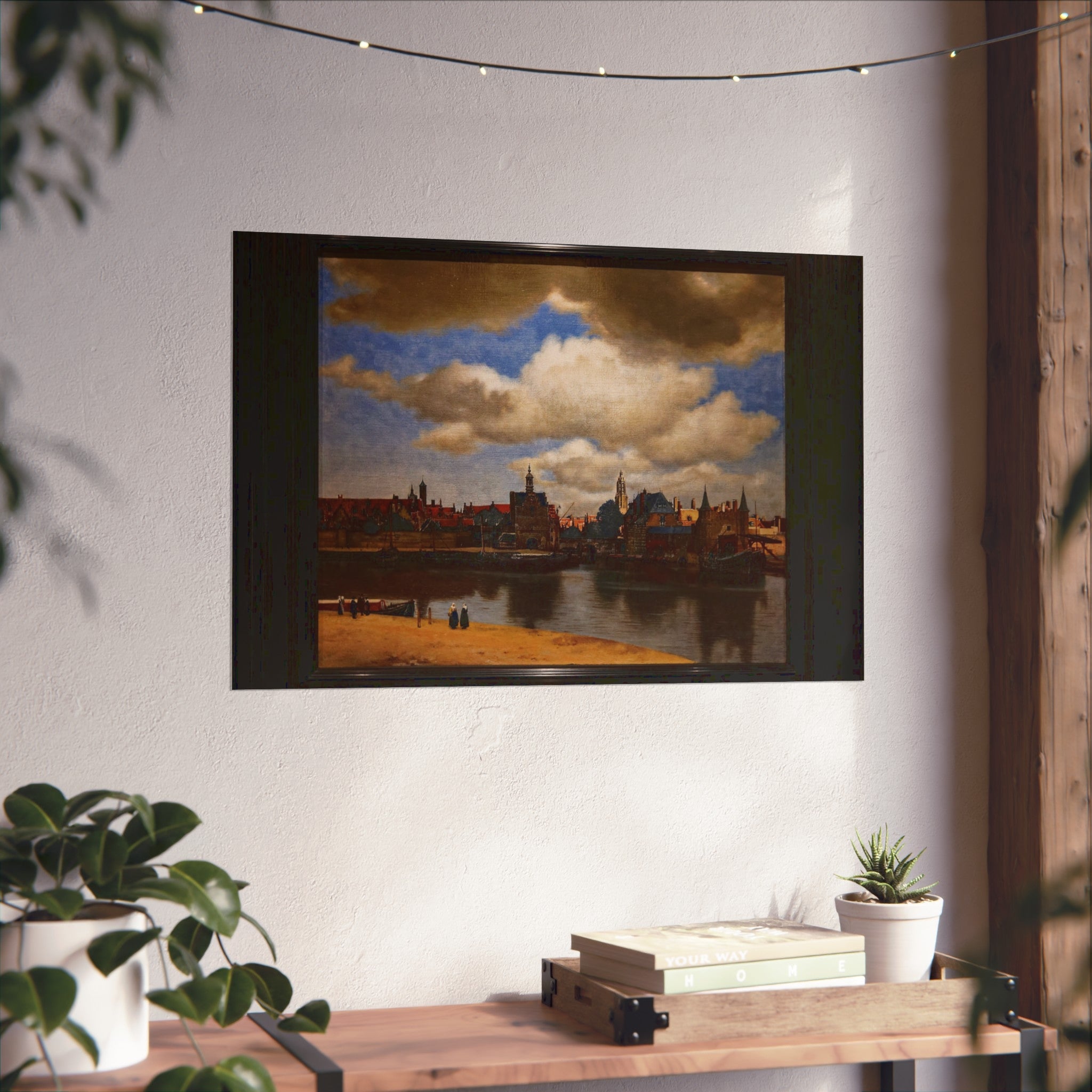 Den Haag - Mauritshuis - Johannes Vermeer (1632-1675) - View of Delft c. 1660-1661 | Fine Art Poster