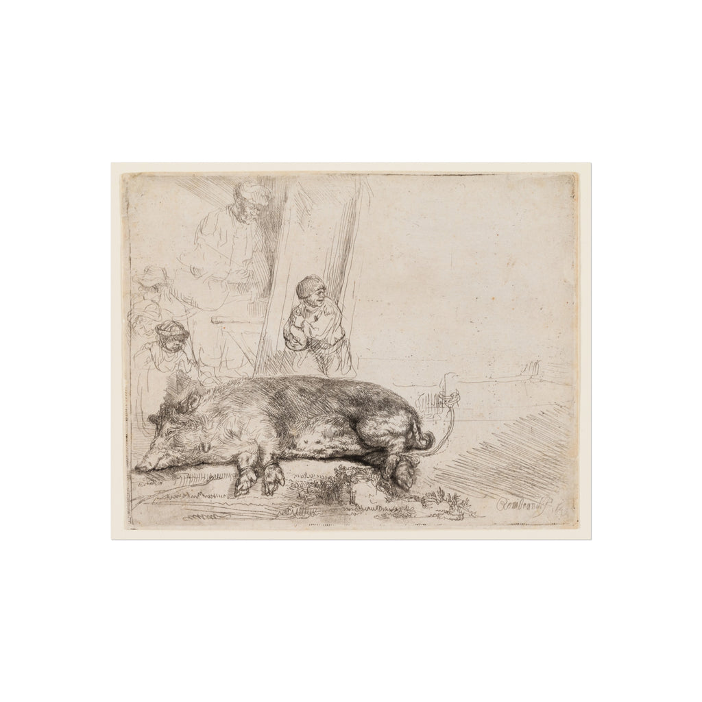 Rembrandt van Rijn - The Hog | Fine Art Poster