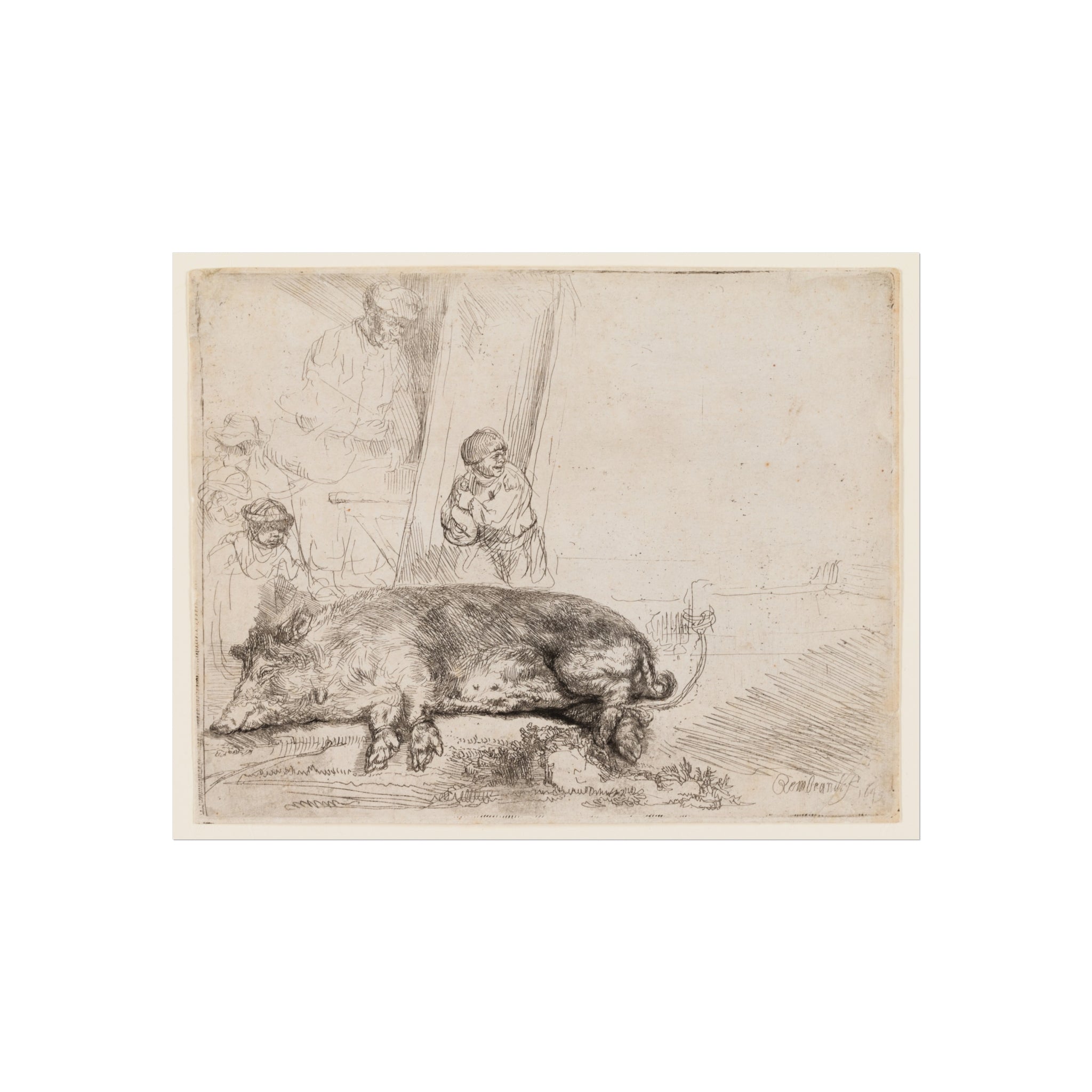 Rembrandt van Rijn - The Hog | Fine Art Poster