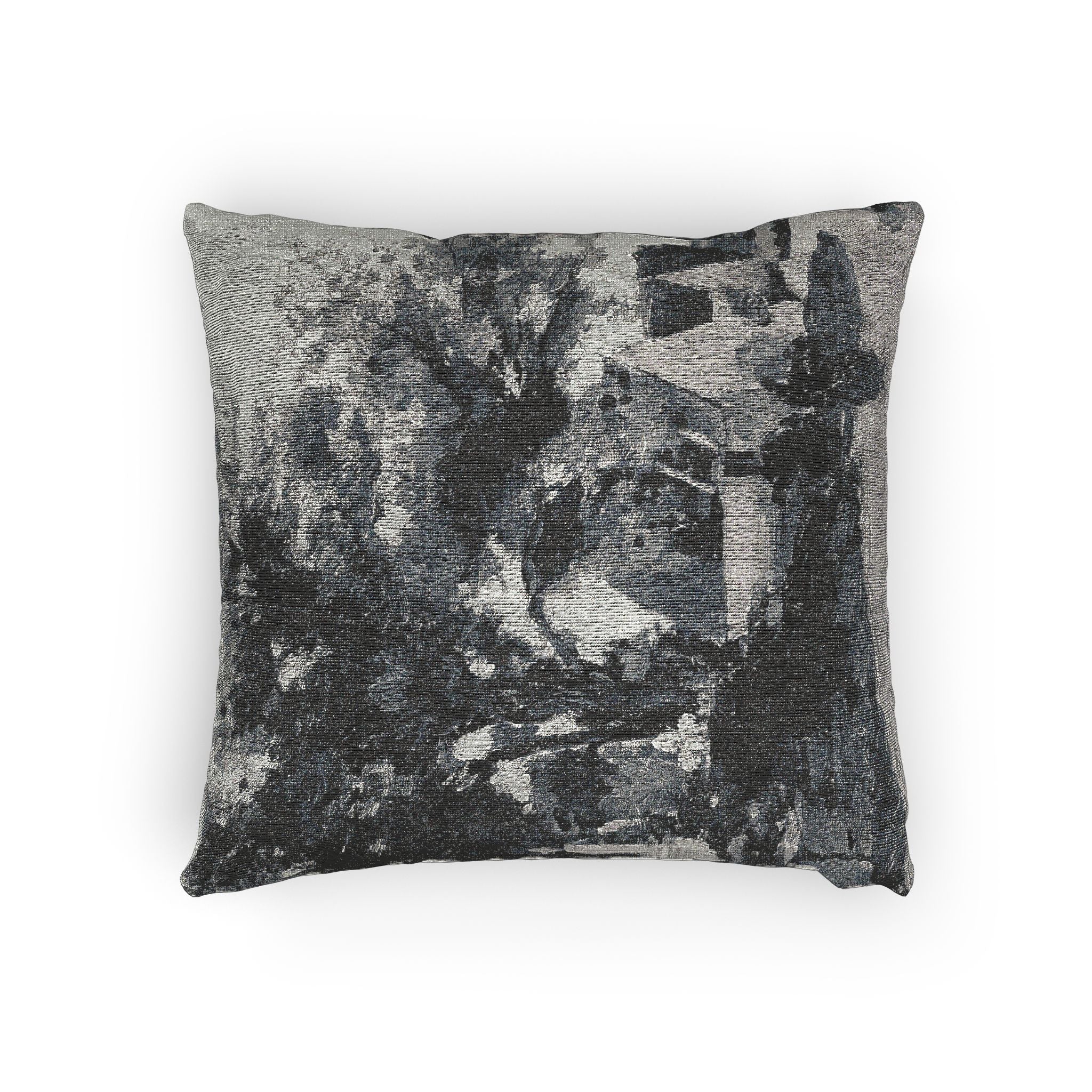 Charles François Daubigny - Village in Brittany | Woven Pillow