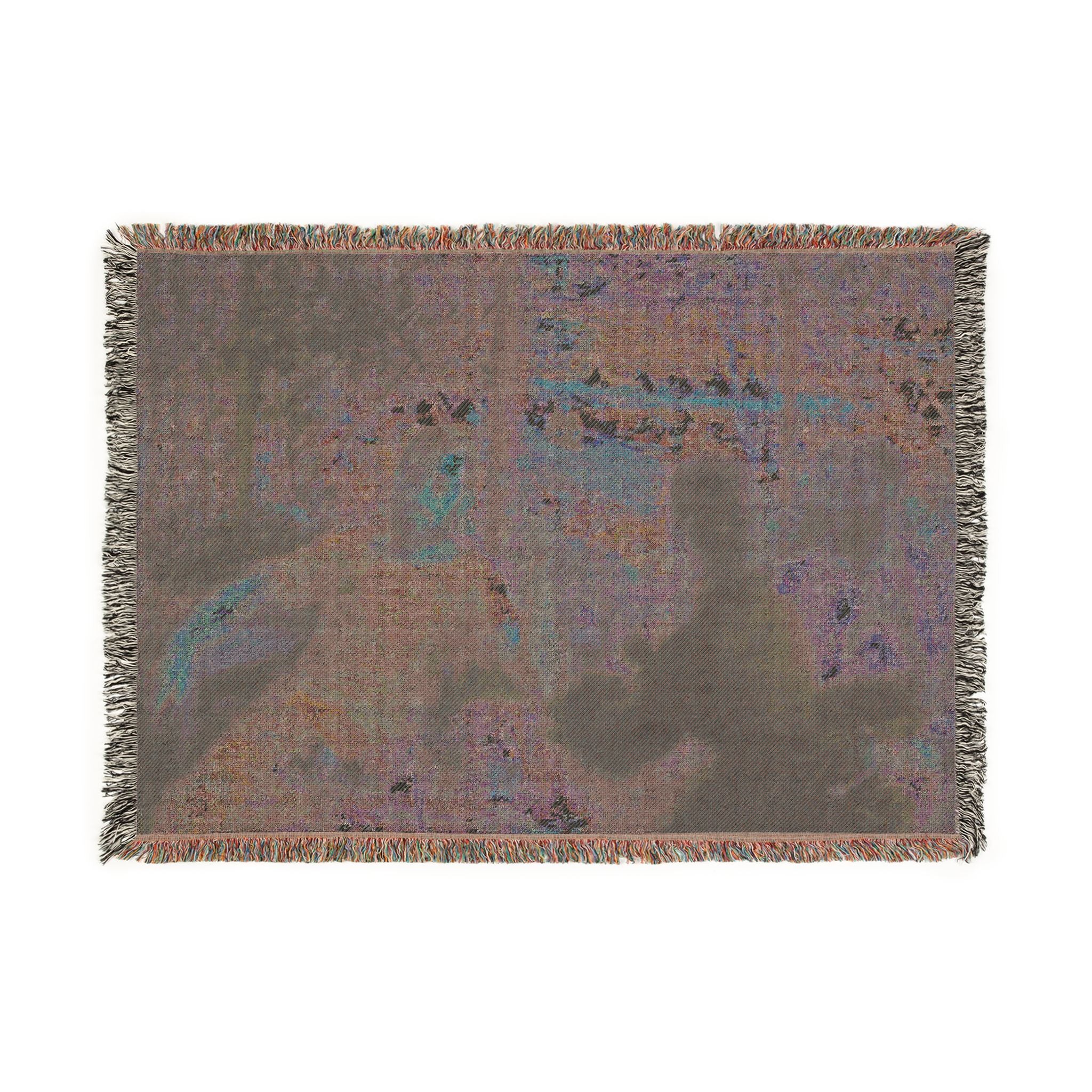 Pierre-Auguste Renoir - Lunch at the Restaurant Fournaise (The Rowers' Lunch) | Woven Tapestry Blanket