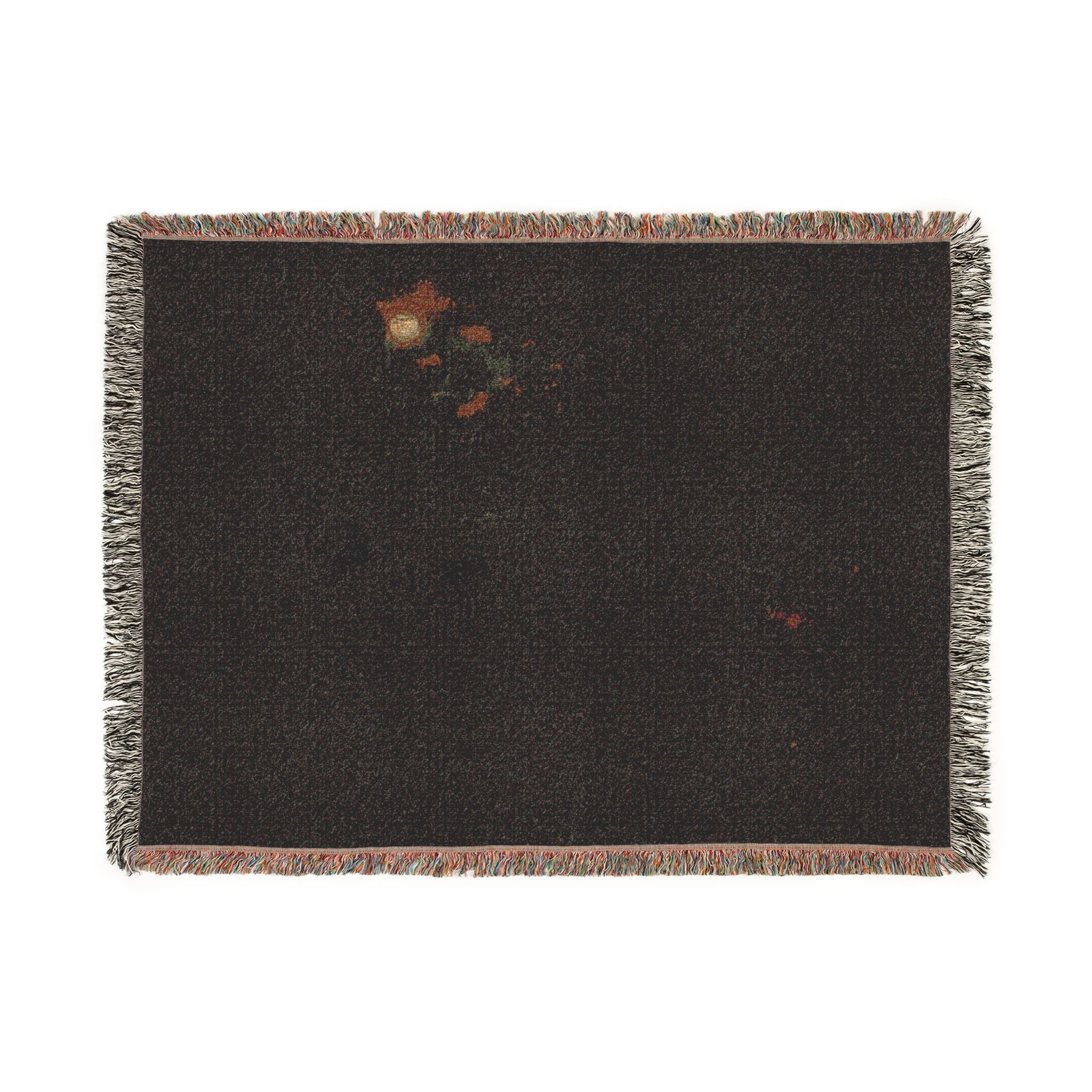 George Inness - The Moon at Night | Woven Tapestry Blanket