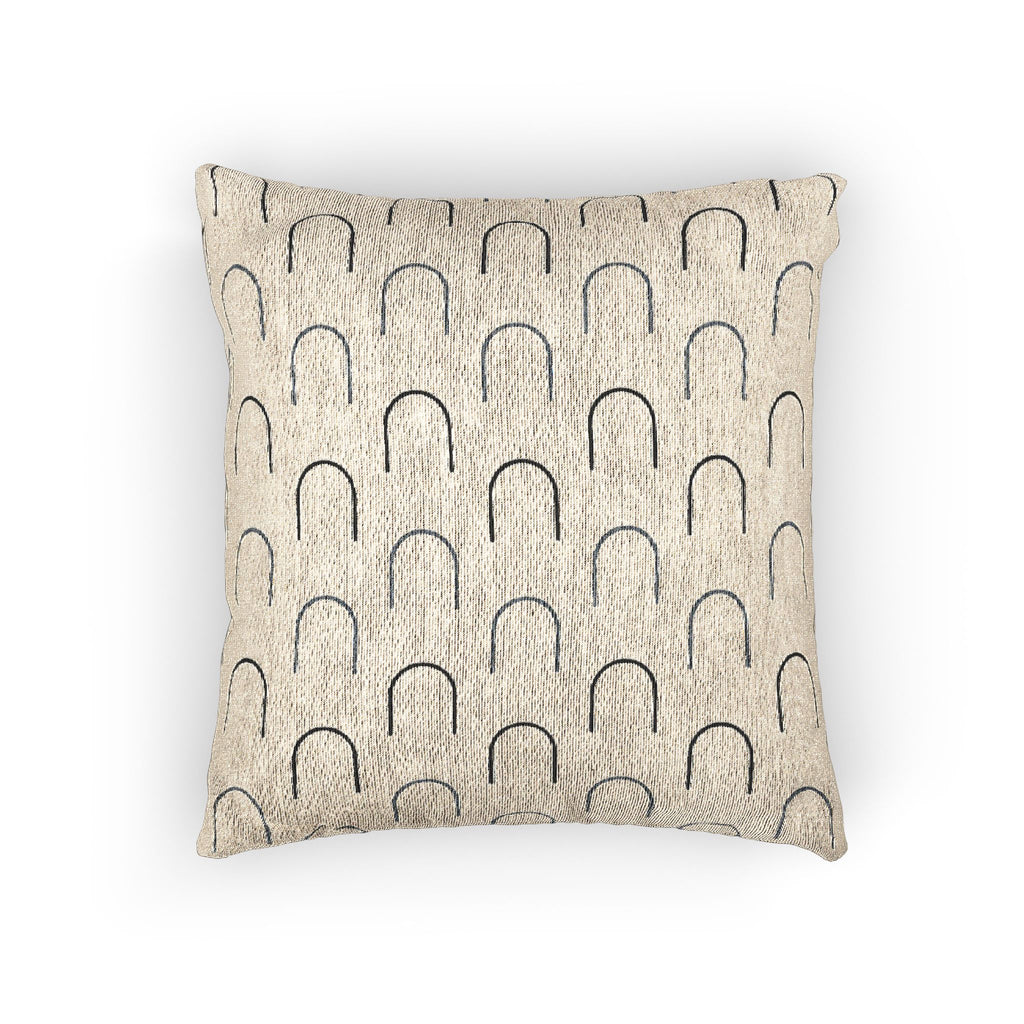 Inkwell Arch Repeat Woven Pillow