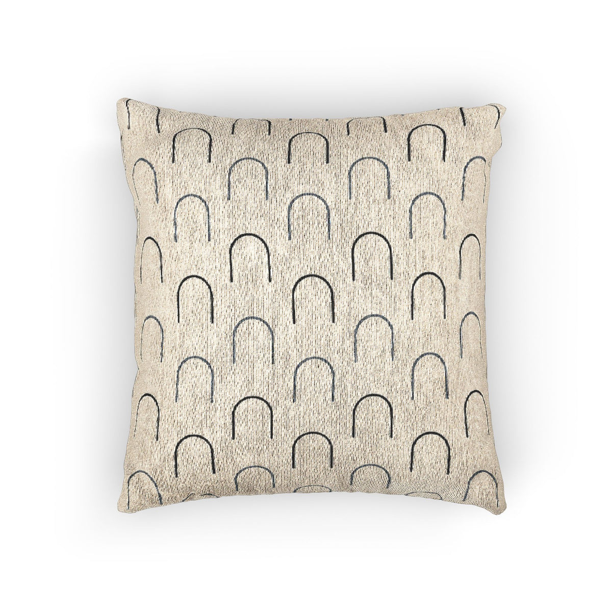 Inkwell Arch Repeat Woven Pillow