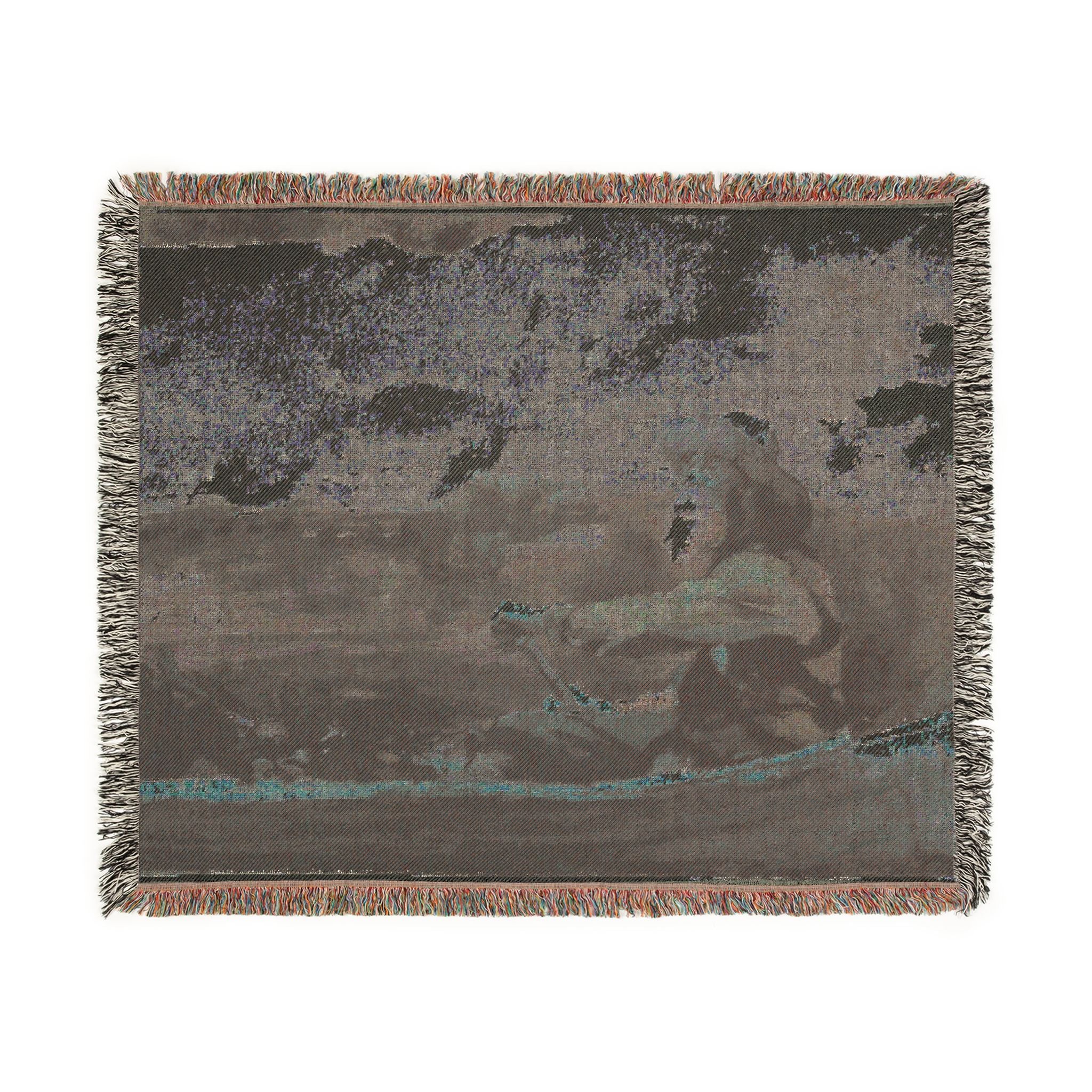 Winslow Homer - Adirondacks Guide | Woven Tapestry Blanket