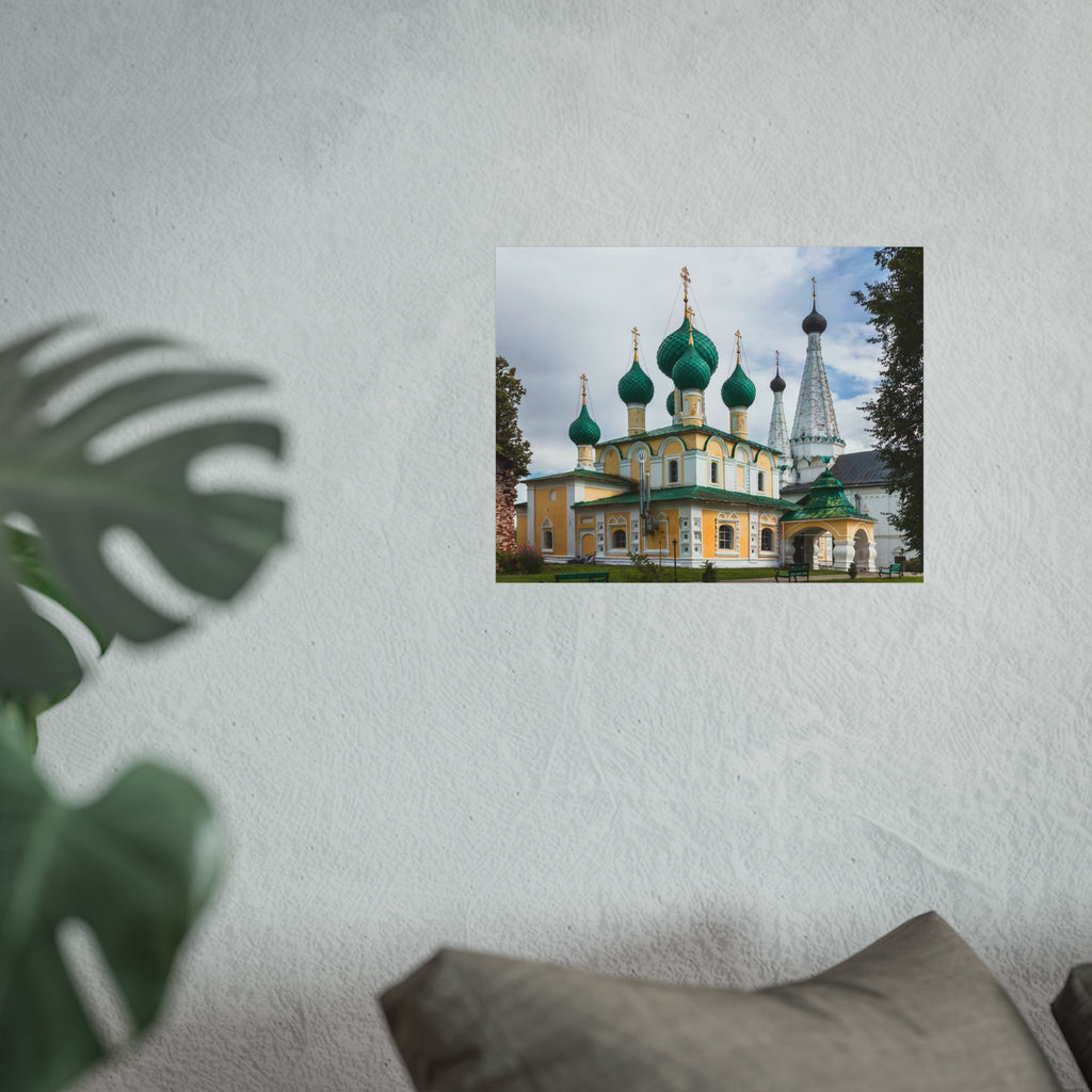 Church of the Beheading of Saint John the Baptist Alekseyevsky Monastery Uglich 2023-07-22 7459 | Fine Art Poster