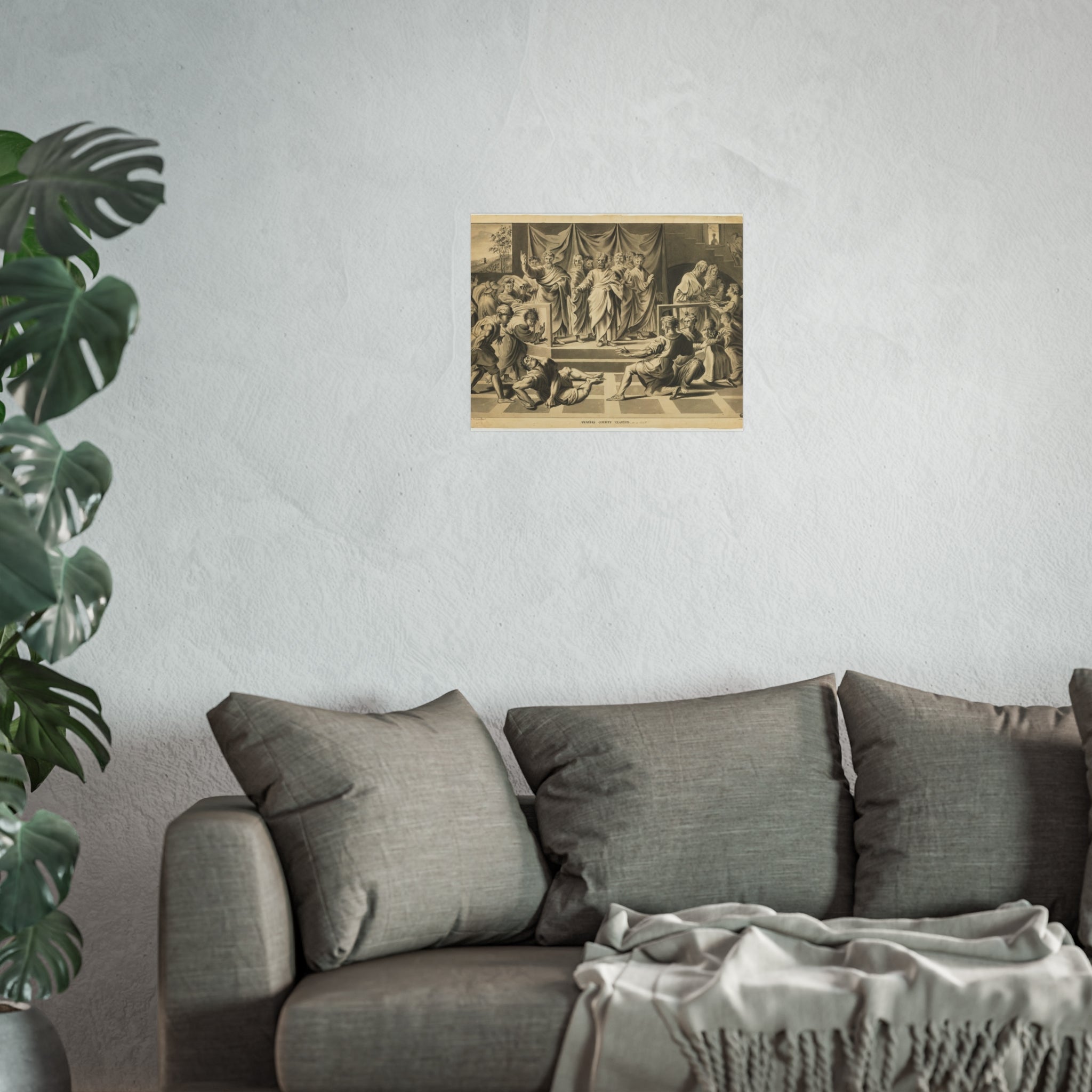 John Constable - Death of Ananias | Fine Art Poster