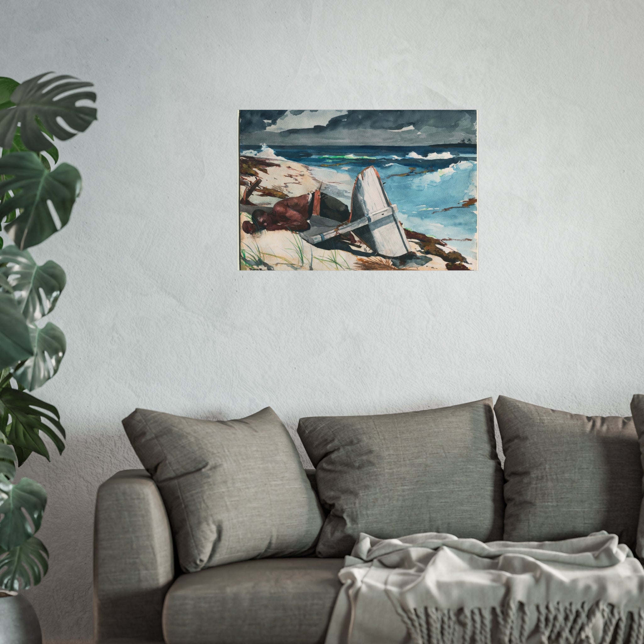 Winslow Homer - After the Hurricane, Bahamas | Fine Art Poster