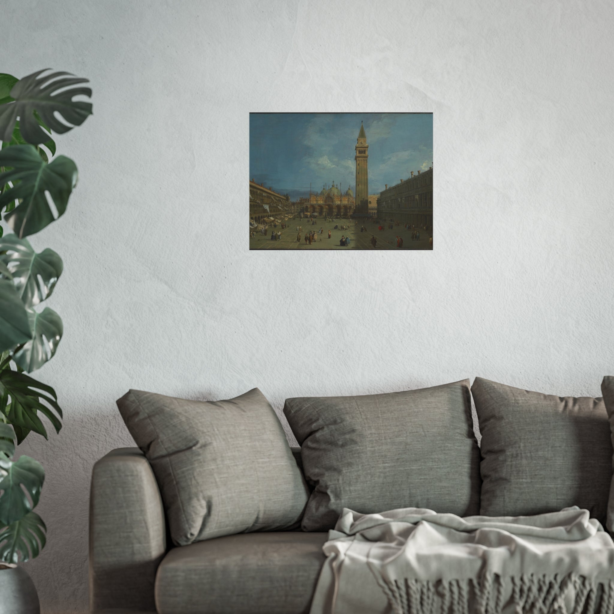 Giovanni Antonio Canal, il Canaletto - Piazza San Marco - WGA03883 | Fine Art Poster