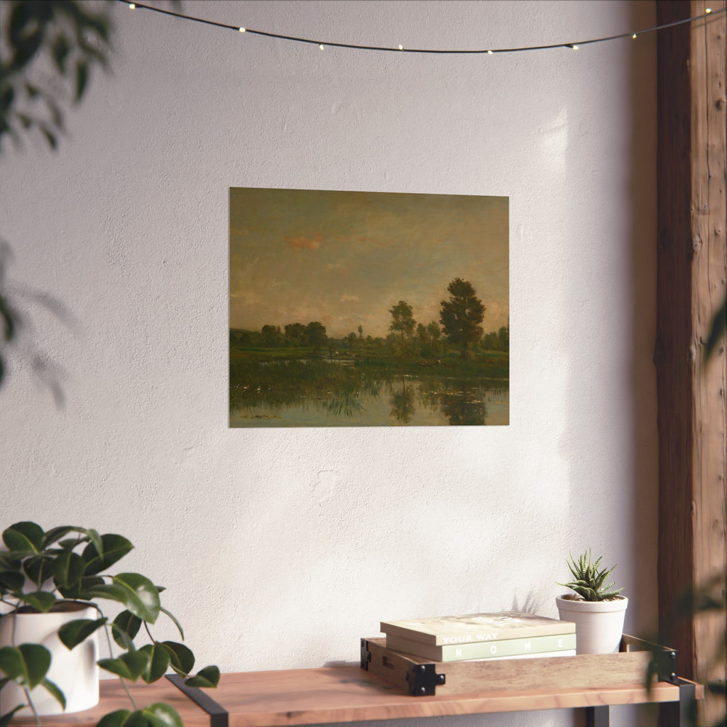 Charles François Daubigny - The Marsh | Fine Art Poster