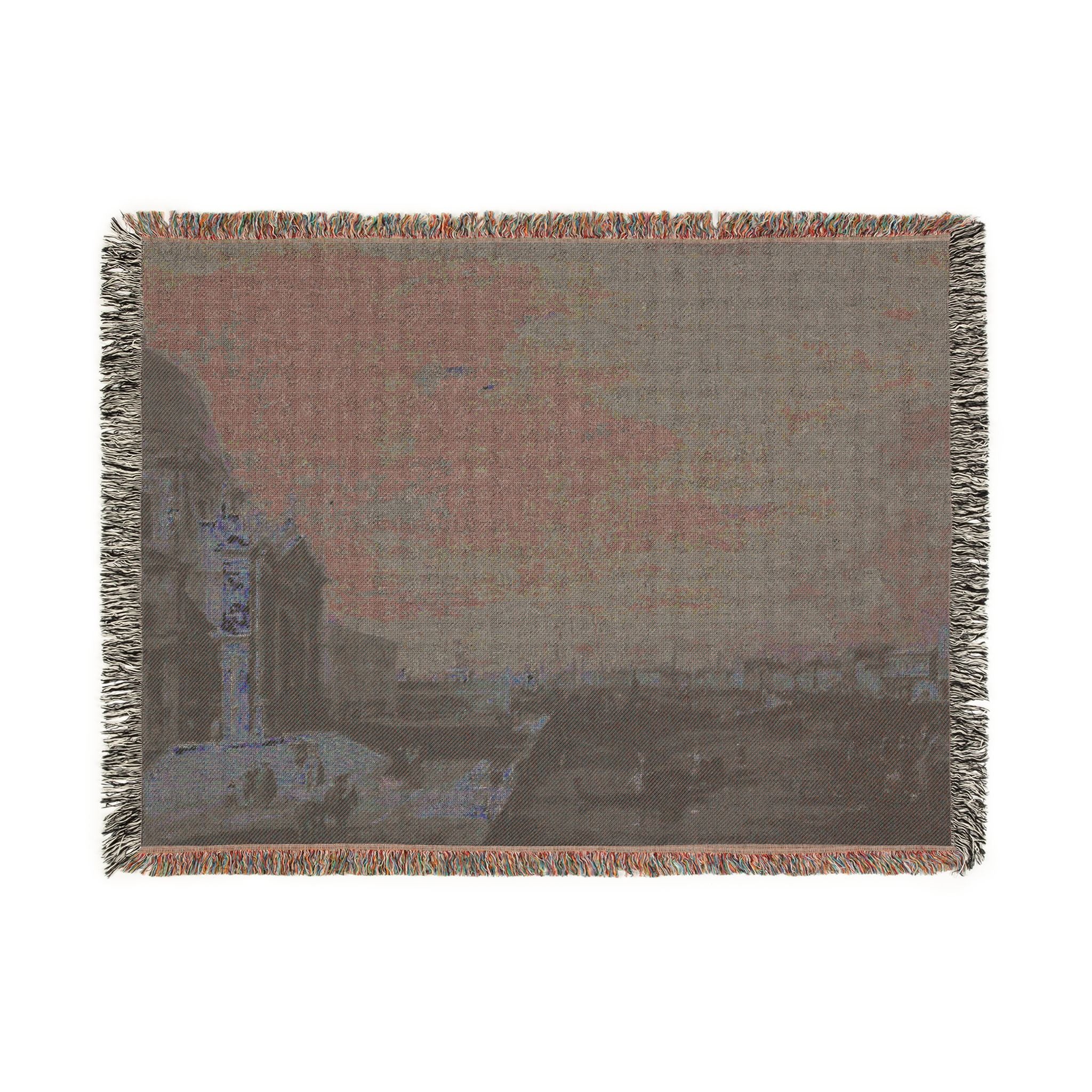 Francesco Guardi - The Grand Canal, Venice | Woven Tapestry Blanket
