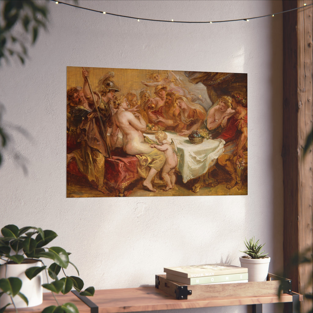 Peter Paul Rubens - The Wedding of Peleus and Thetis | Fine Art Poster
