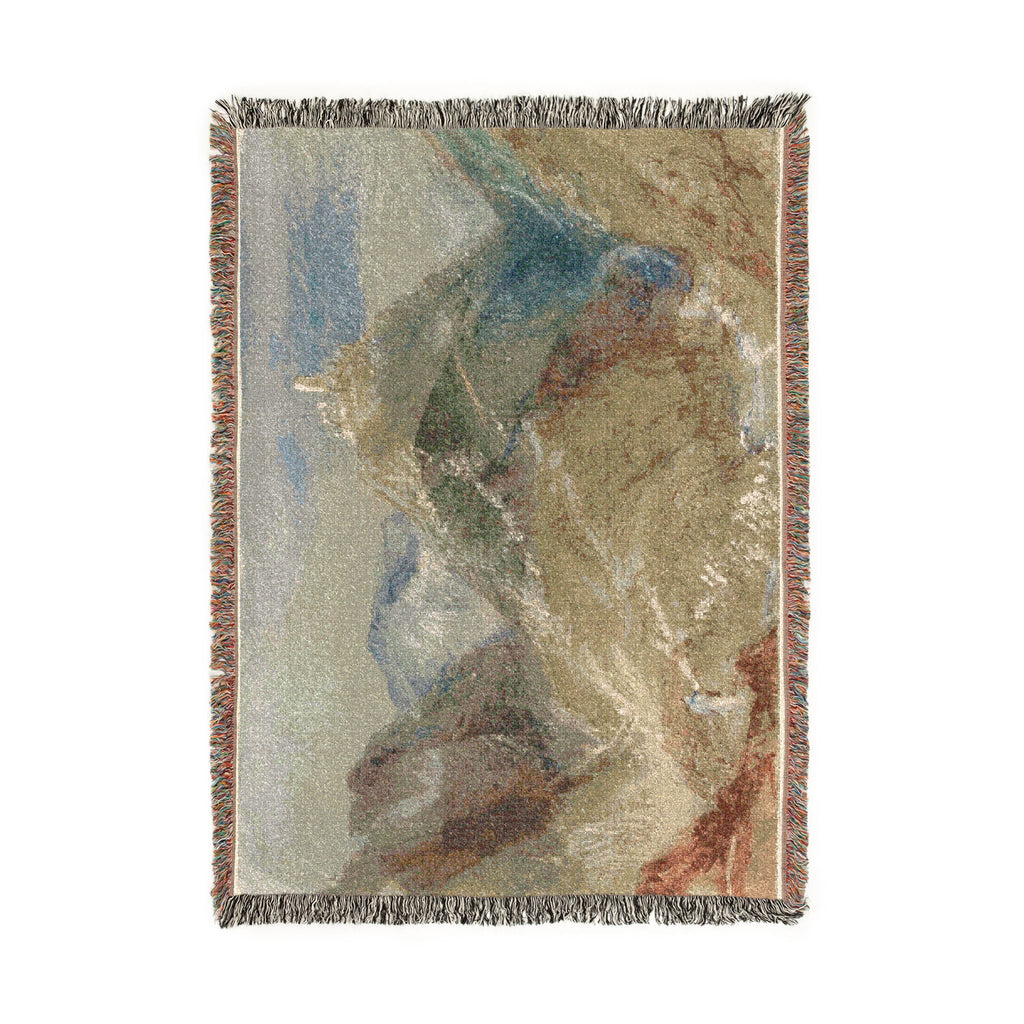 Joseph Mallord William Turner - Castle on Height near Geneva | Woven Tapestry Blanket