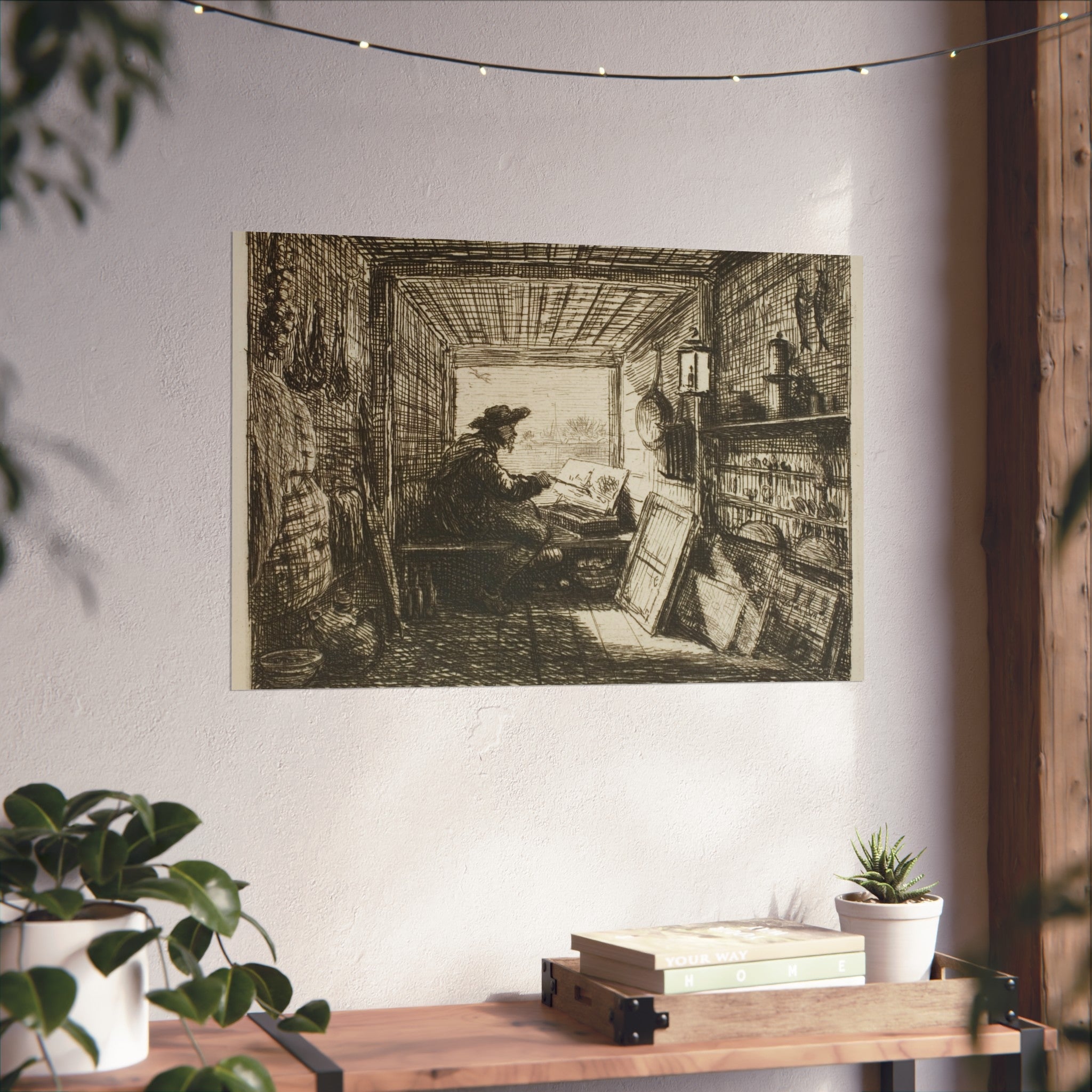 Charles François Daubigny - The Boat Studio, from The Boat Trip | Fine Art Poster