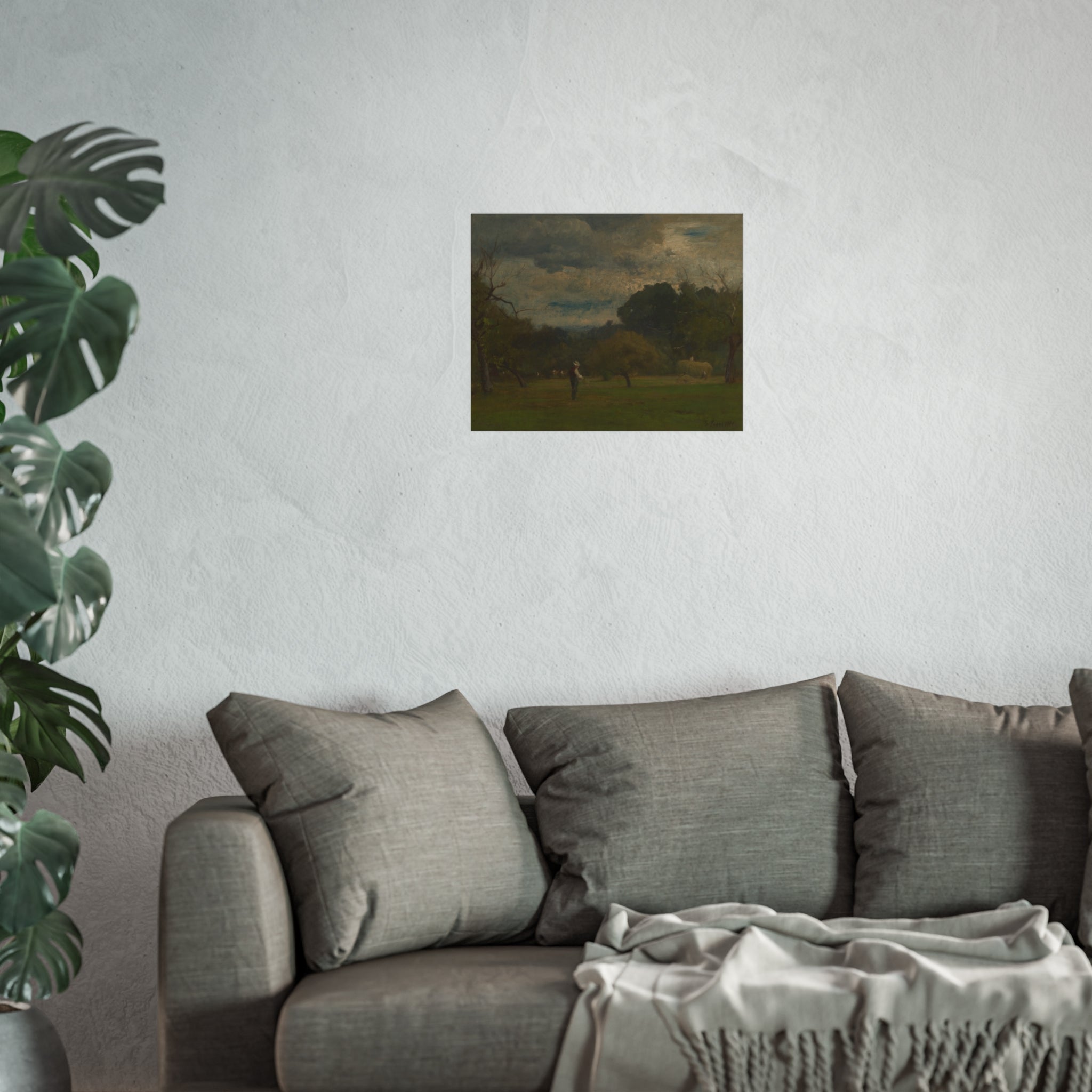 George Inness - Harvest, Montclair, New Jersey | Fine Art Poster