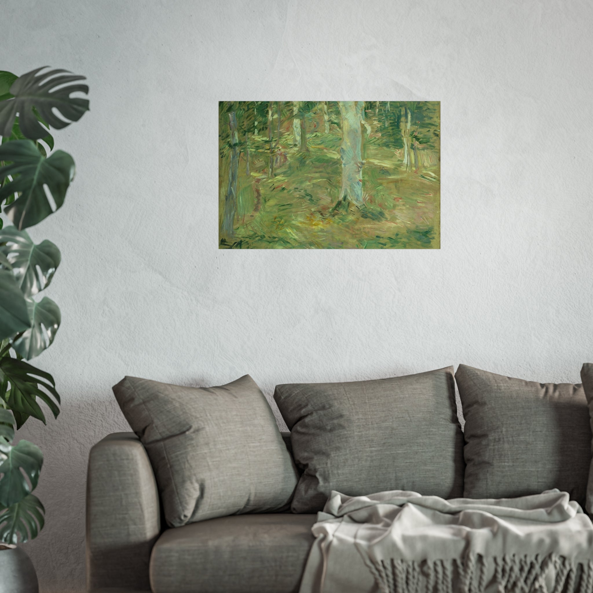 Berthe Morisot - Forêt de Compiègne | Fine Art Poster