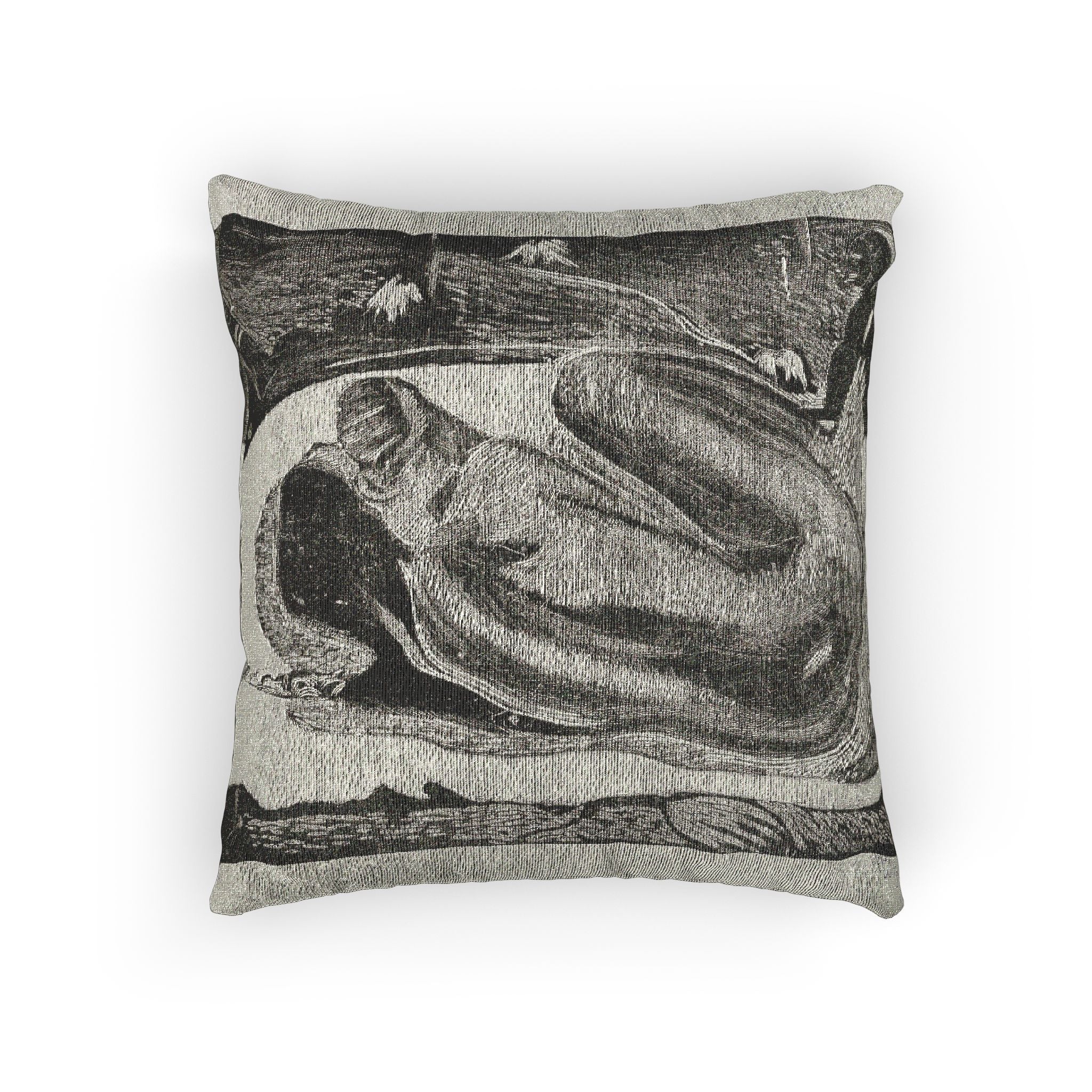 Paul Gauguin - Manao tupapau (She Thinks of the Ghost or The Ghost Thinks of Her), from the Noa Noa Suite | Woven Pillow