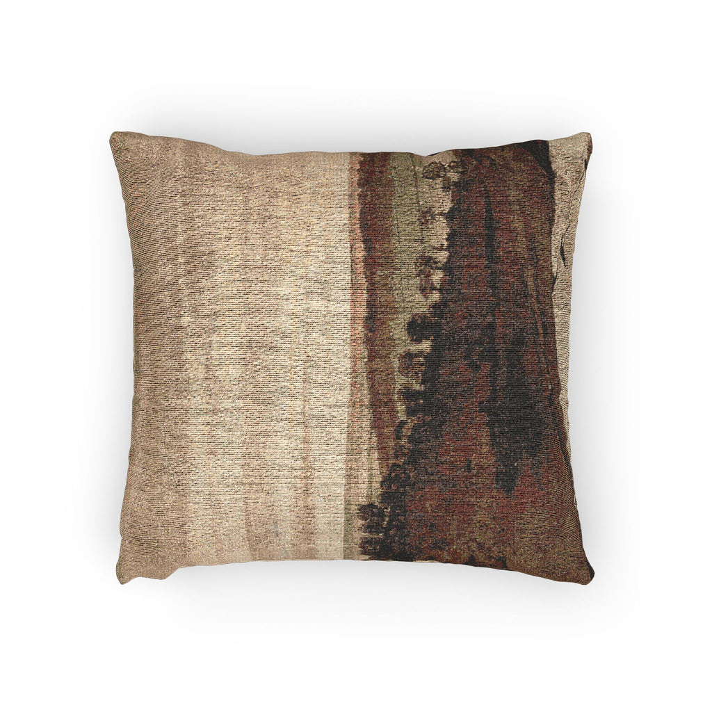 Claude Lorrain - Panorama from the Sasso | Woven Pillow