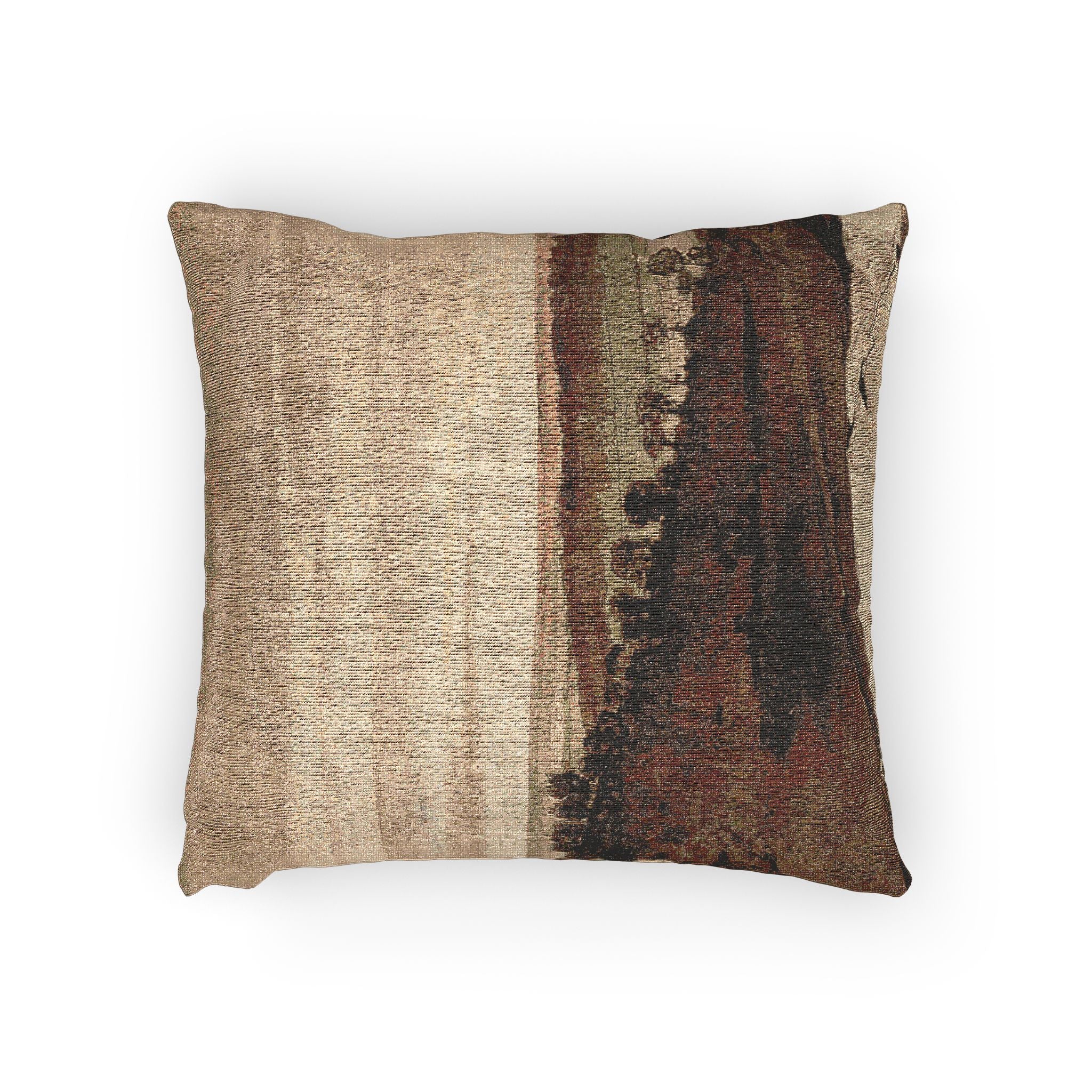 Claude Lorrain - Panorama from the Sasso | Woven Pillow