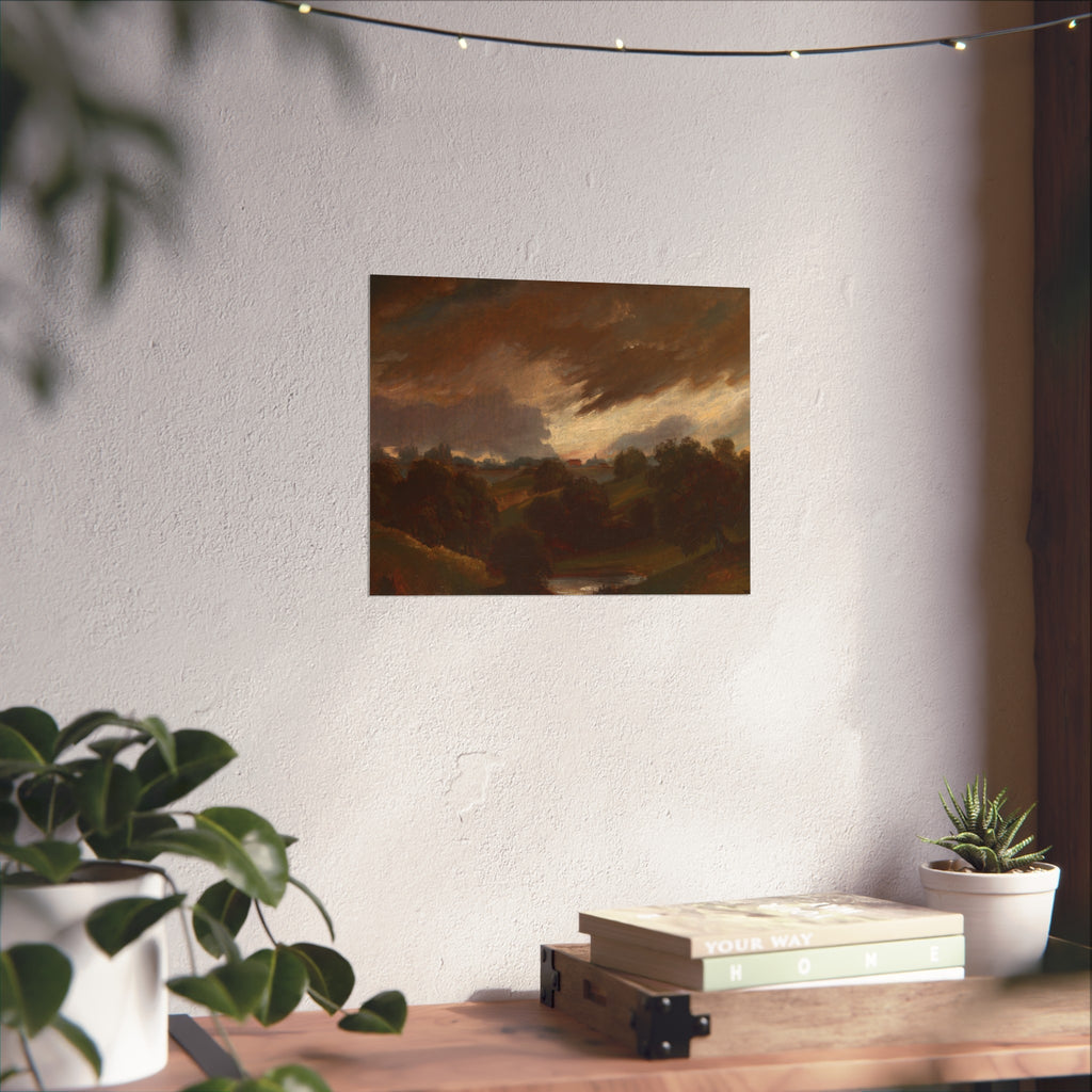 Style of John Constable - Hampstead, Stormy Sky | Fine Art Poster